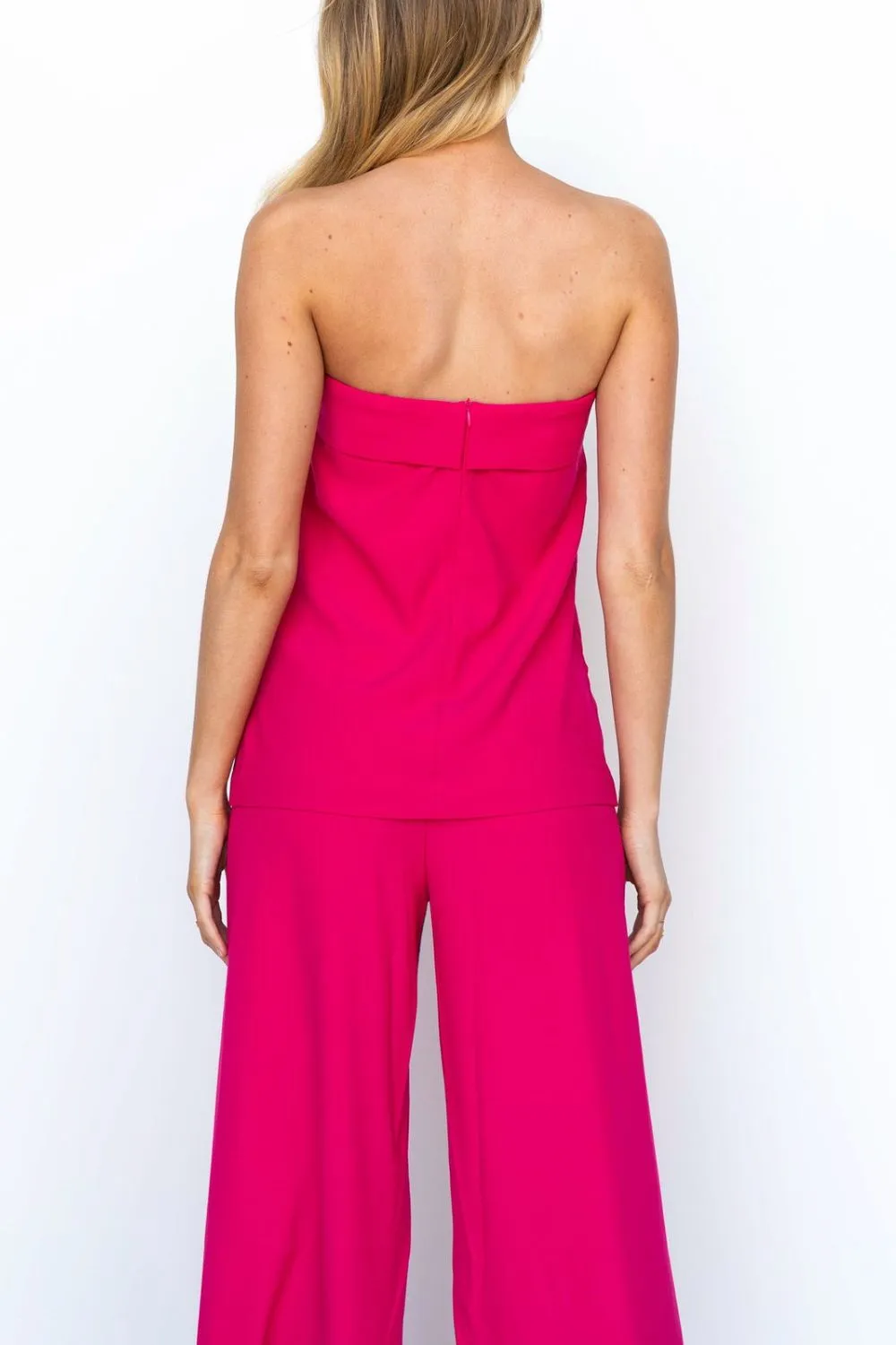 Tube Top and Wide Leg Pants Set, image 5