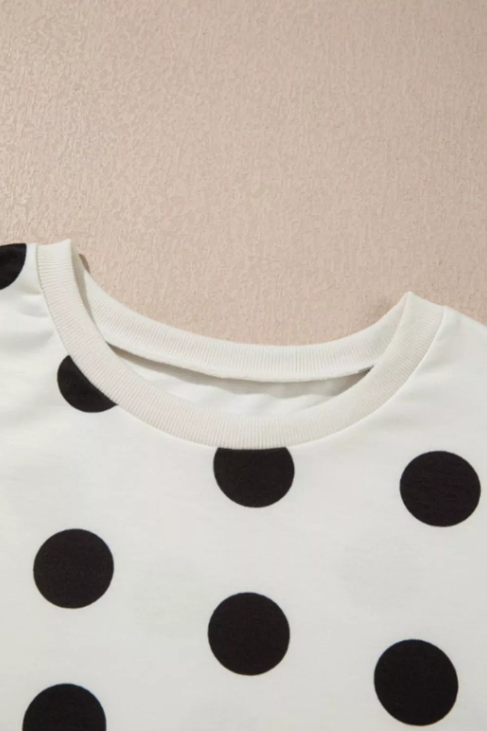 Polka Dot Tee and Shorts 2-Piece Set, image 4
