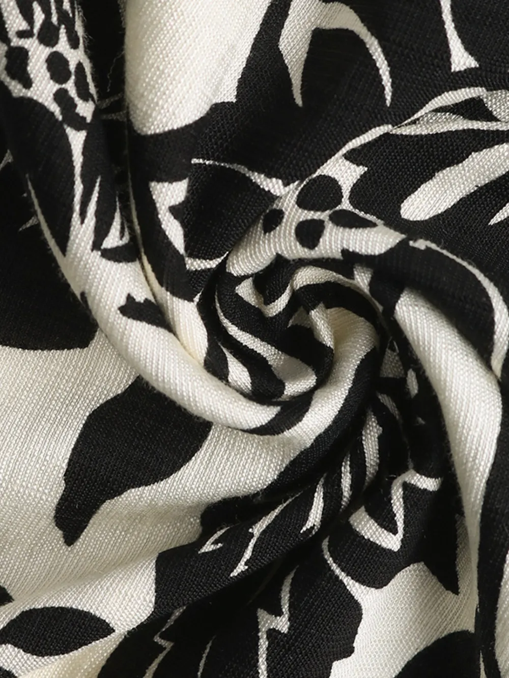 Printed V-Neck Cap Sleeve Dress, image 5