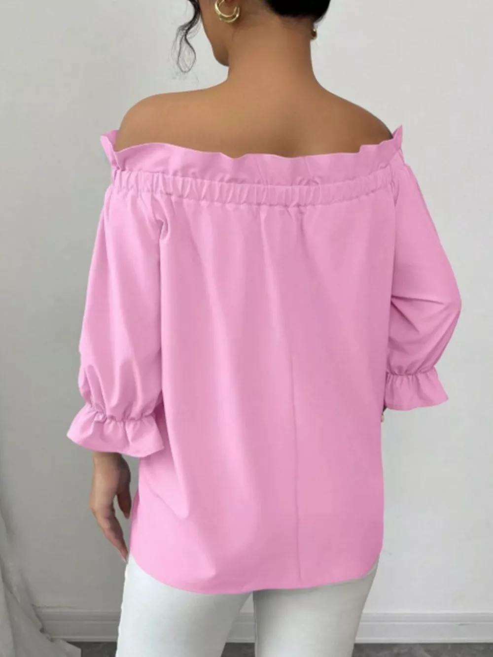 Bow Flounce Sleeve Blouse, image 20