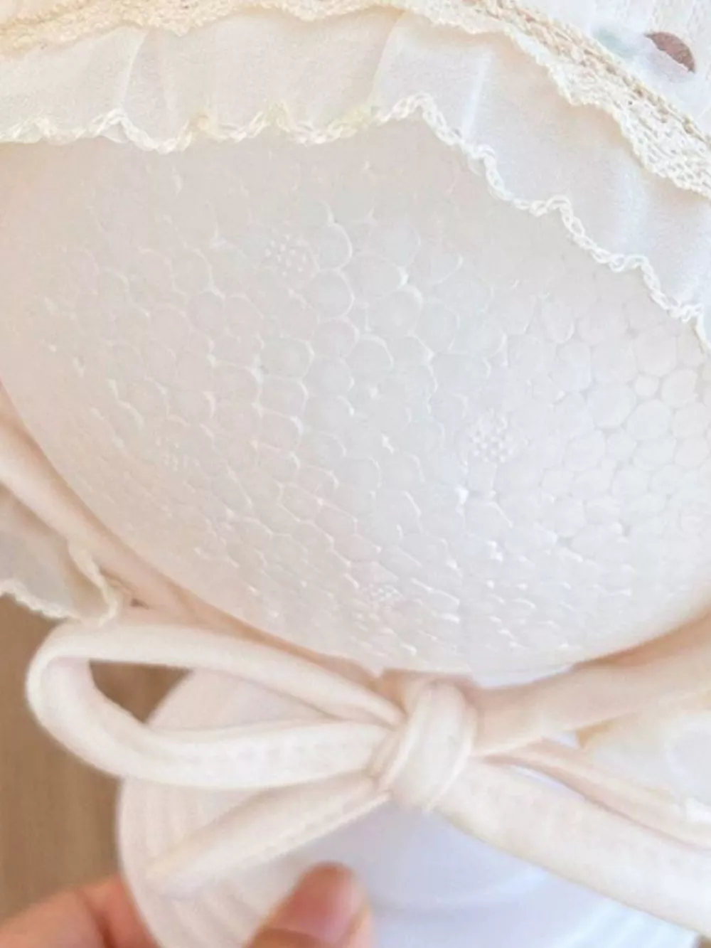 Children's Lace Detail Cute Bowknot Hat, image 15
