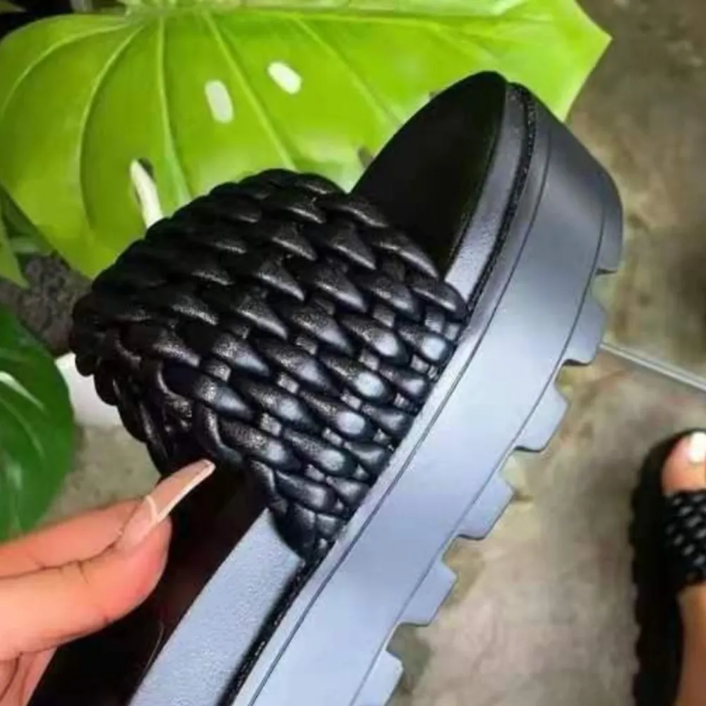 PU Leather Open Toe Platform Sandals, image 2