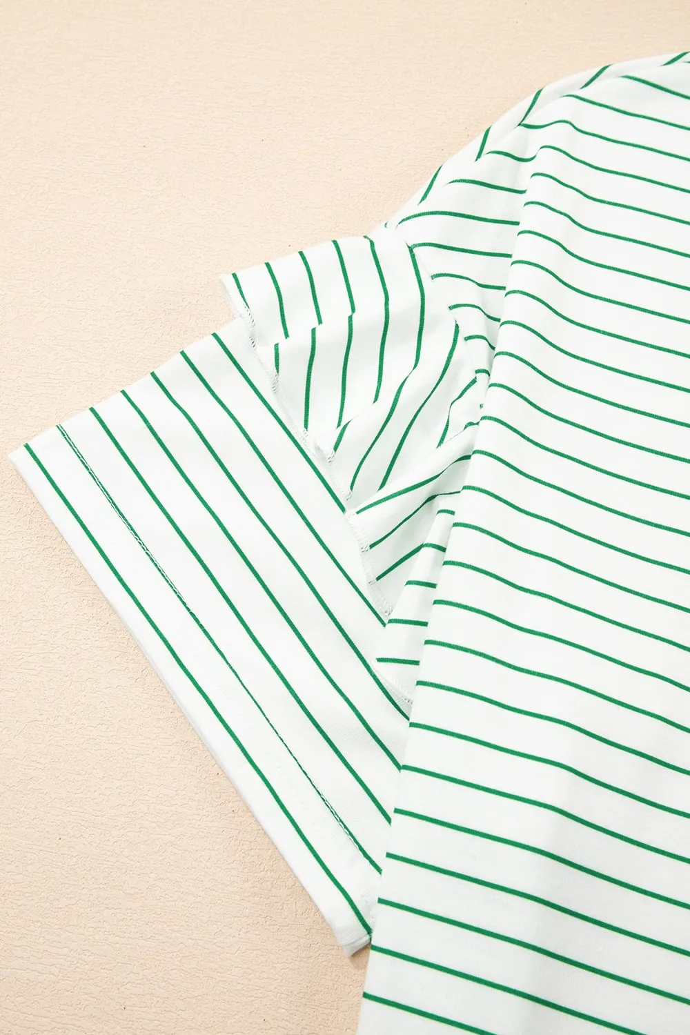 Casual Striped T-Shirt Dress with Pockets, image 8