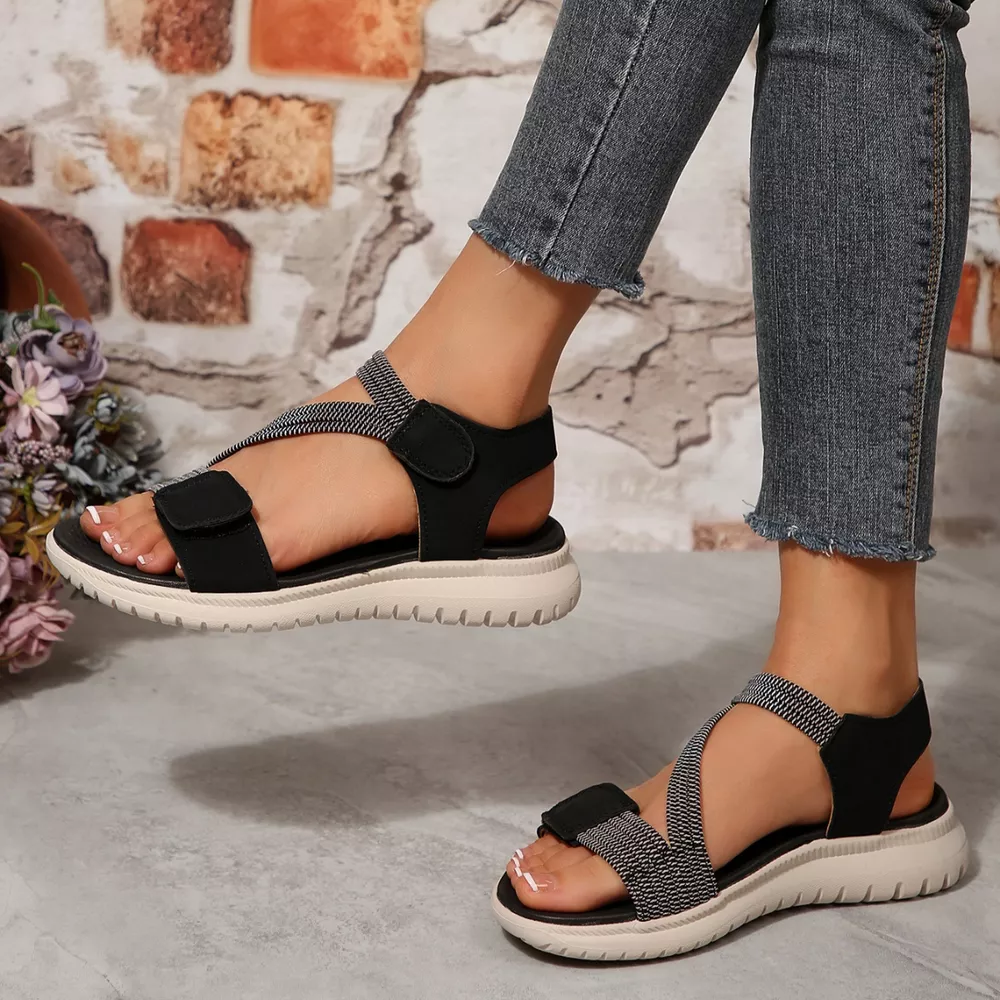 Open Toe Wedge Sandals, image 9