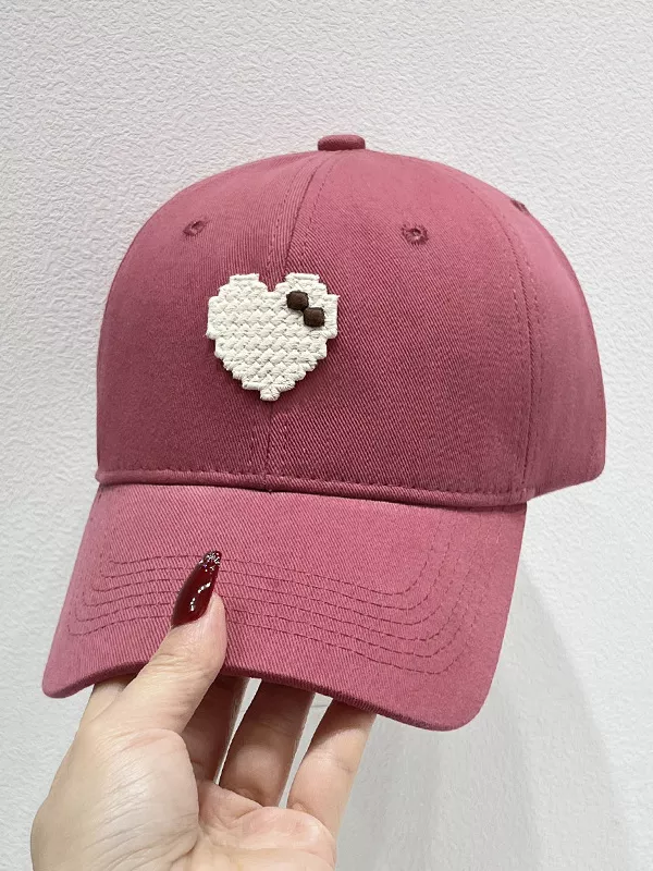 Heart Adjustable Baseball Cap, image 10