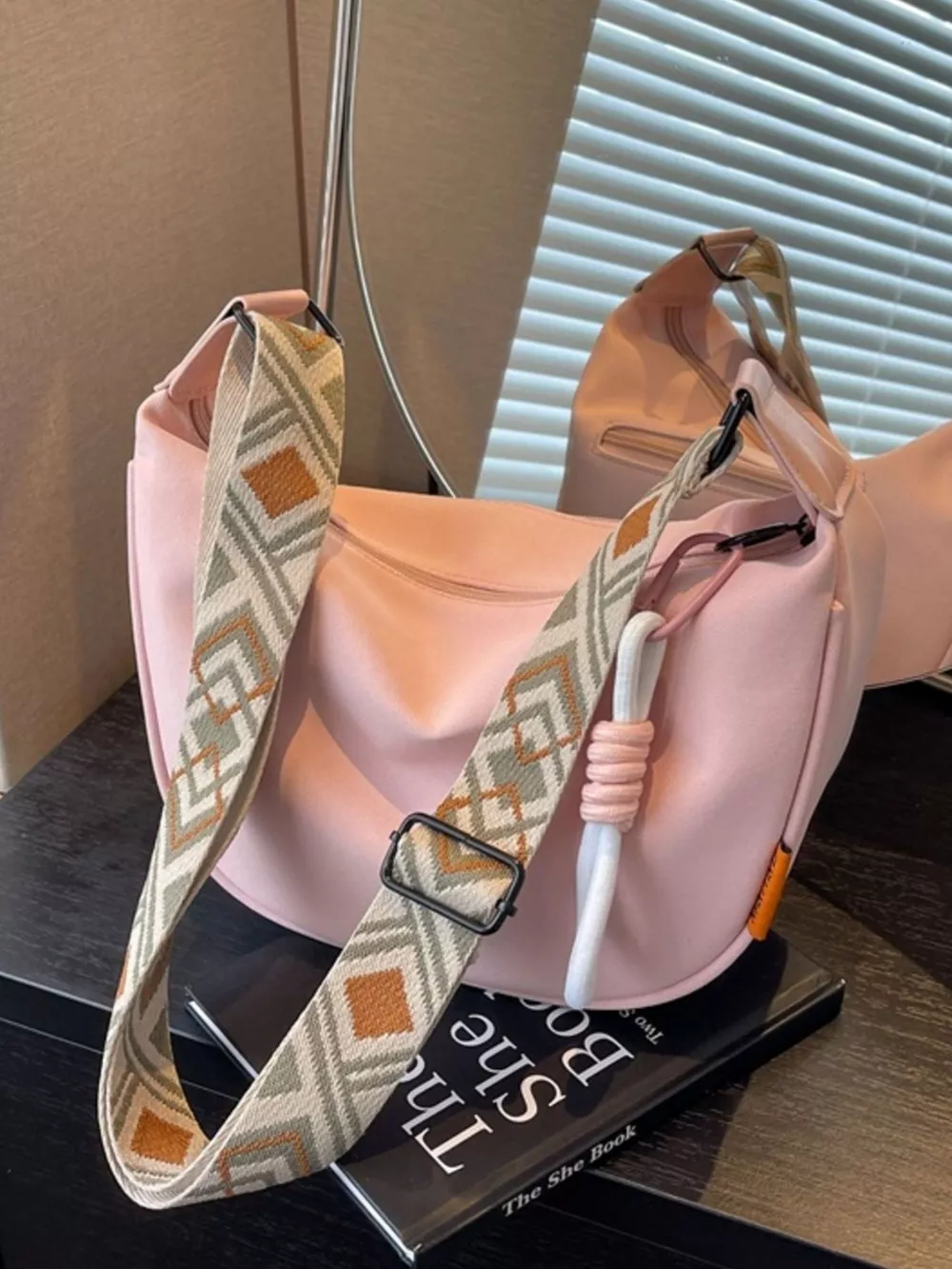 Woven Strap Crossbody Bag, image 5