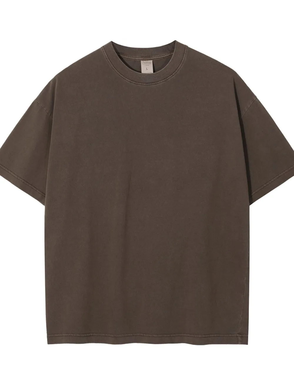 Men's Oversized Drop Shoulder Cotton T-Shirt, image 7