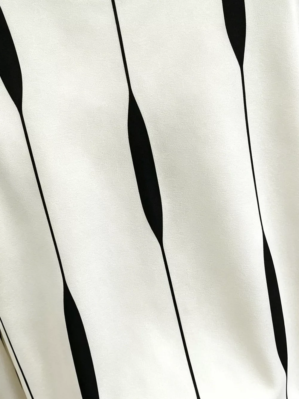 Contrast Vertical Stripe Long Sleeve Blouse, image 5