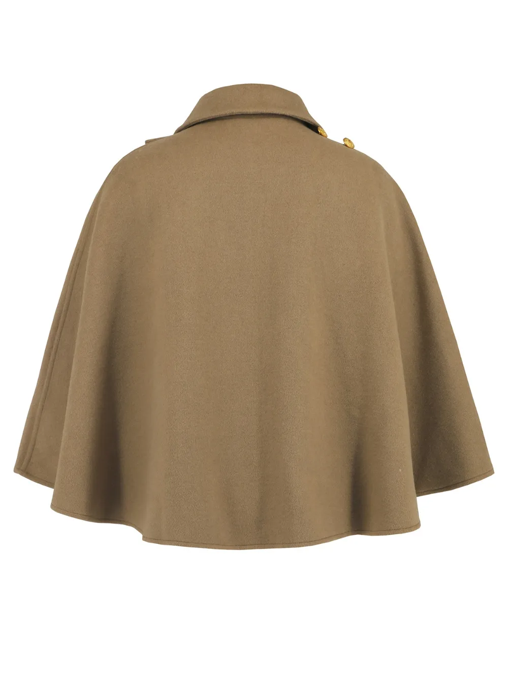 Collared Neck Cropped Cape, image 17