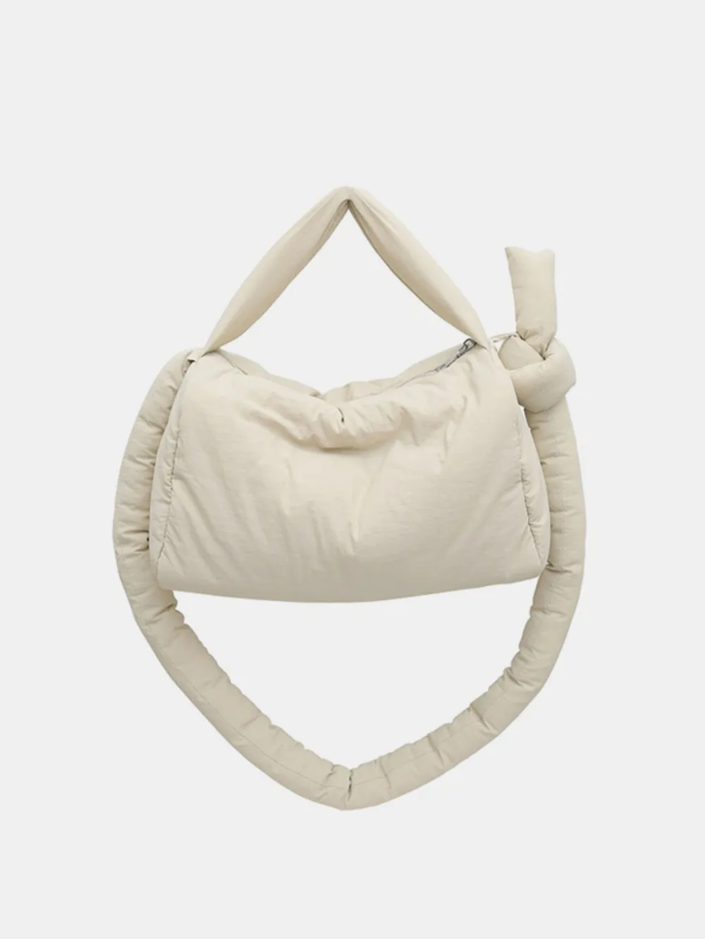 Puffy Nylon Medium Crossbody Bag