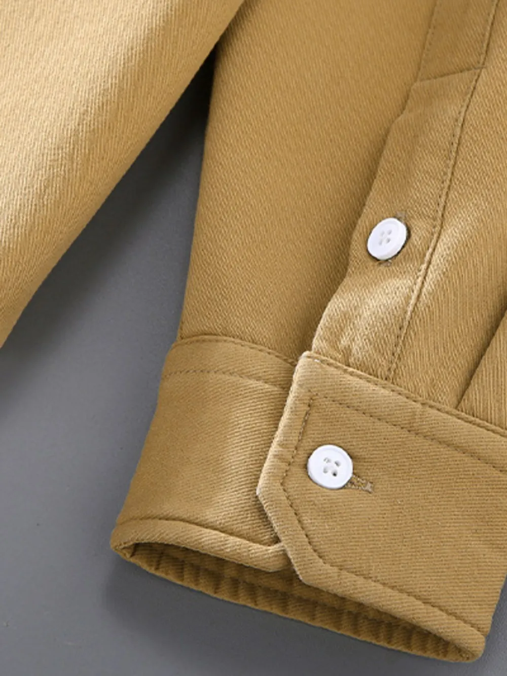 Men's Plus Size Button Up Long Sleeve Shirt, image 14