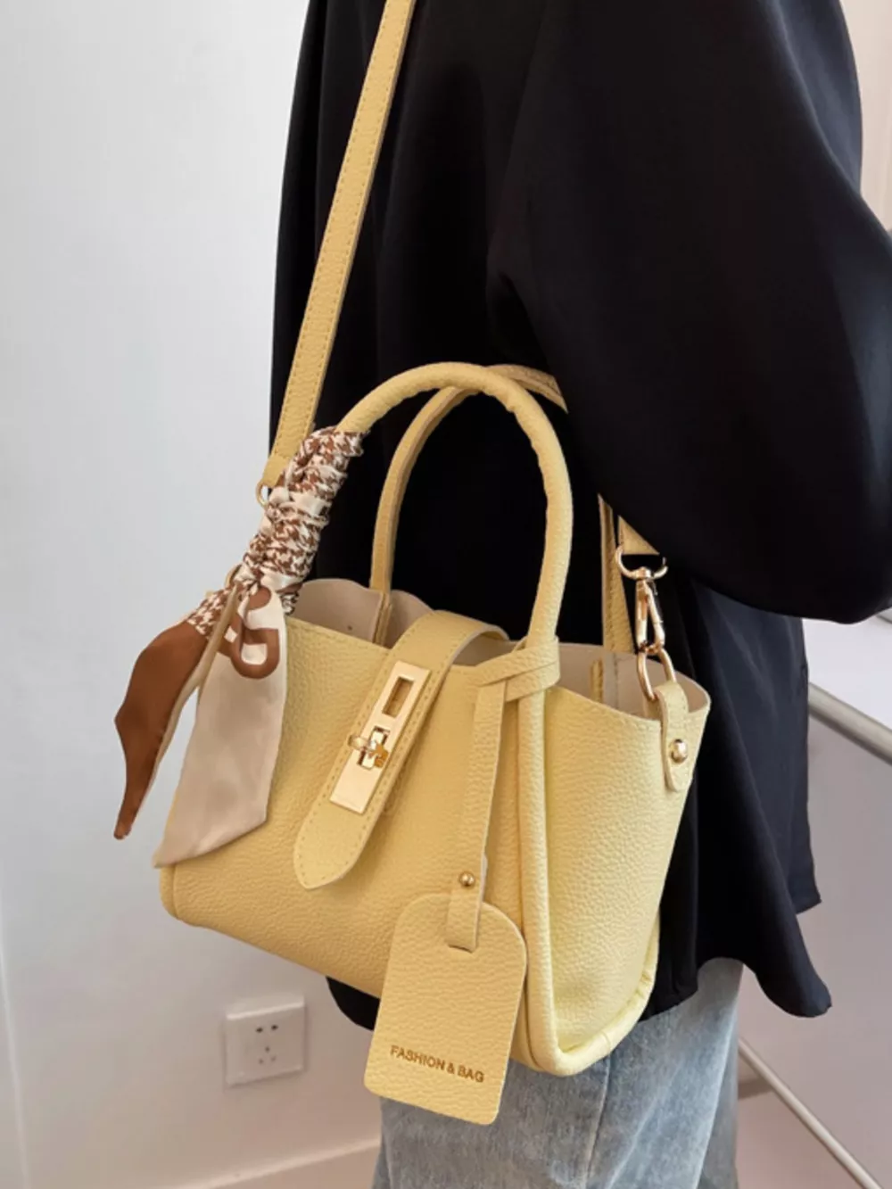 PU Leather Mini Crossbody Bag, image 4