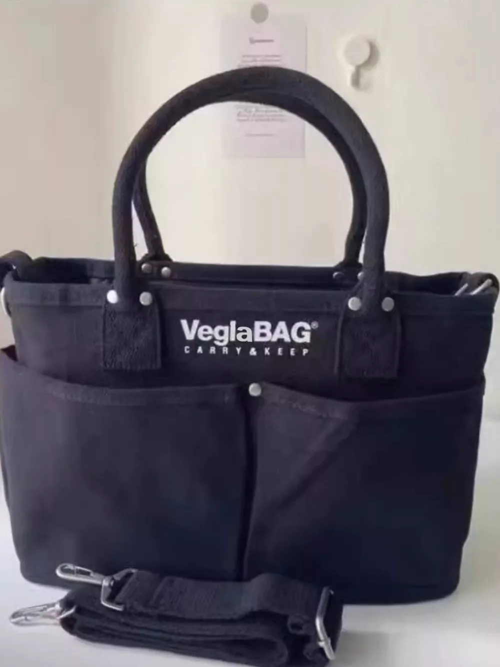 Multi Pockets Canvas Handbag, image 2
