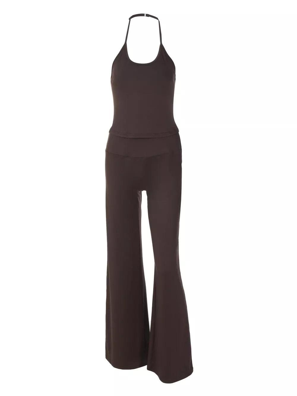 Halter Neck Crop Top and Pants Set, image 16