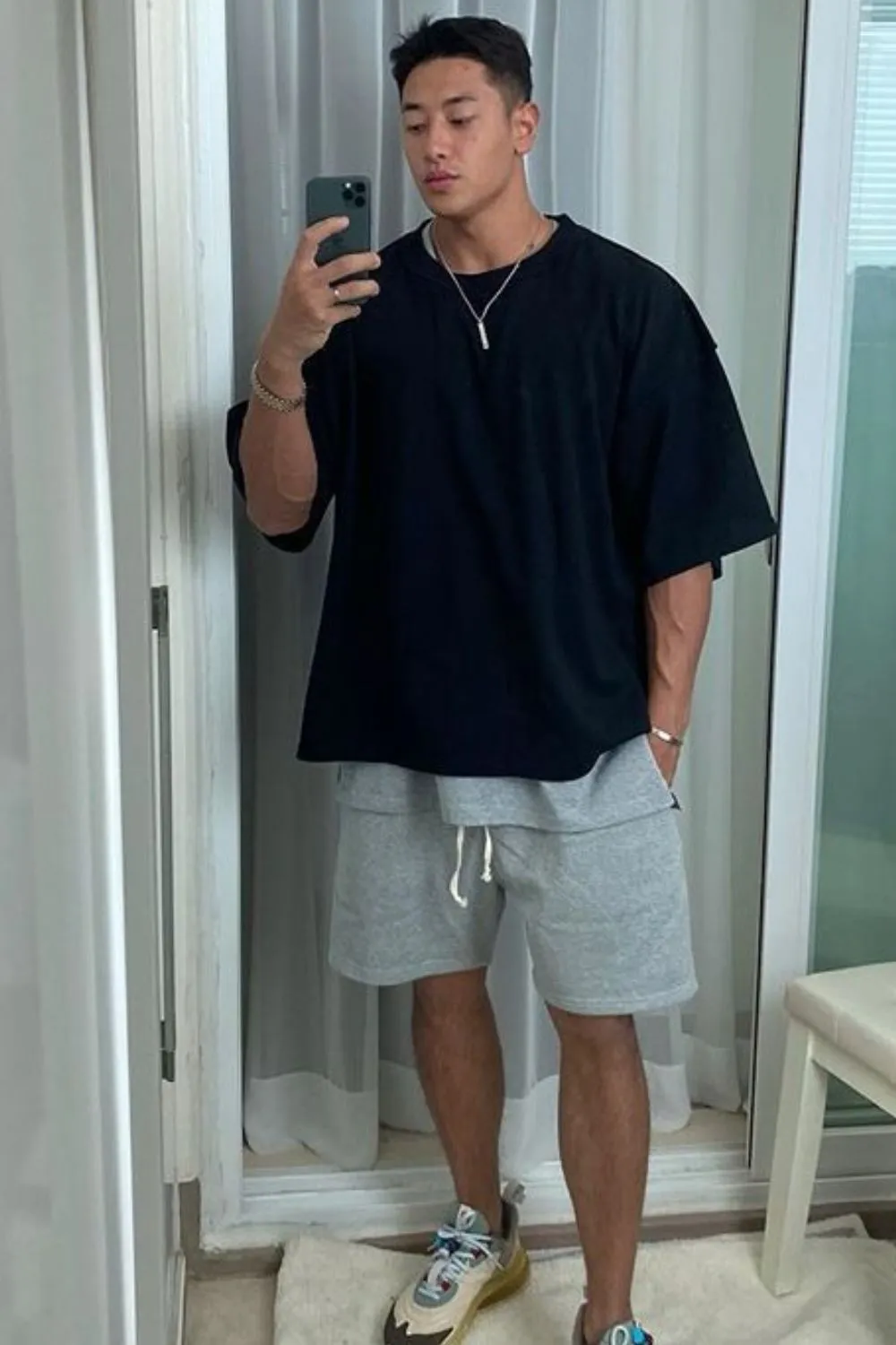 Men's Plus Size Round Neck Half Sleeve T-Shirt, image 5