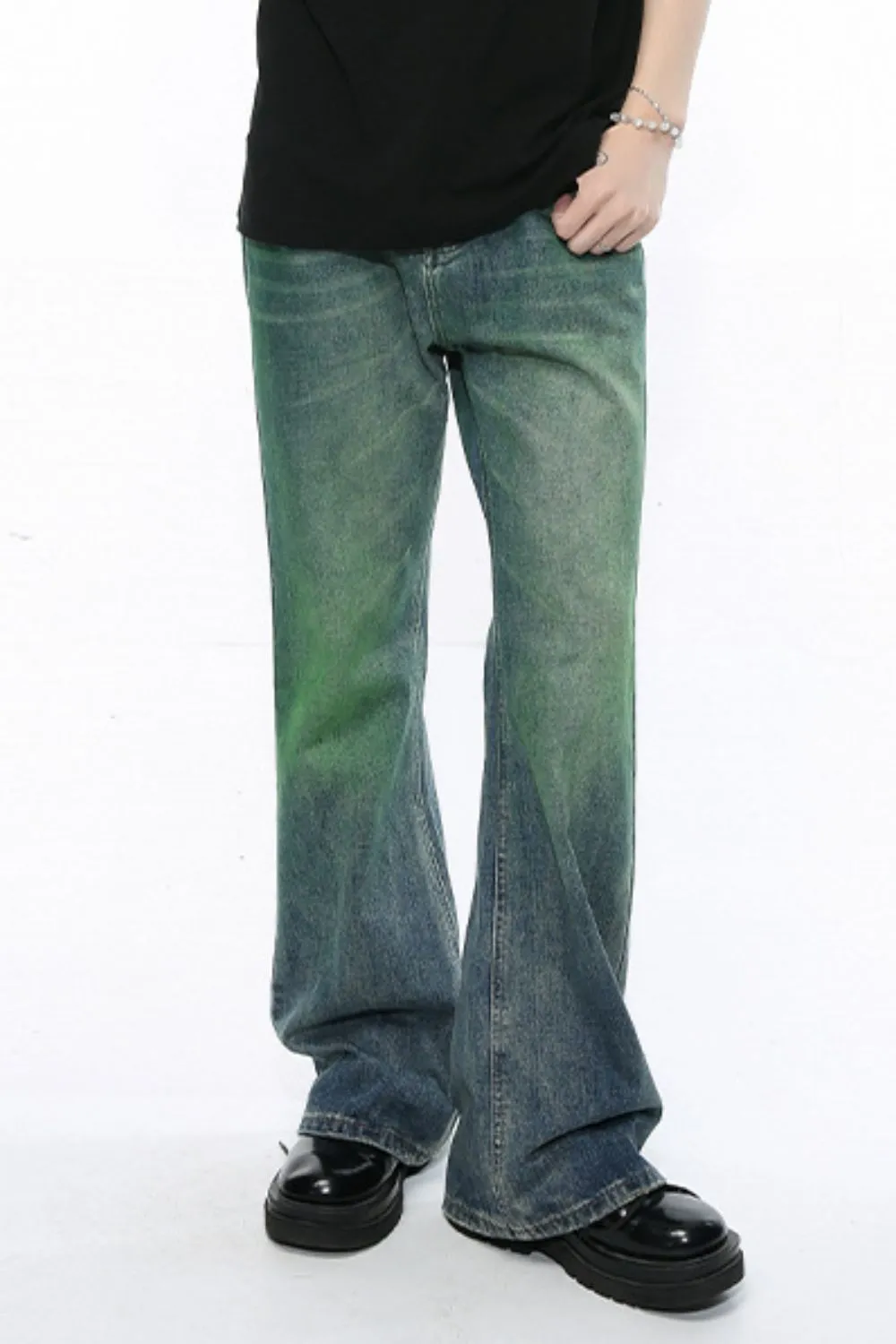 Mid Rise Men's Jeans with Pockets, image 5