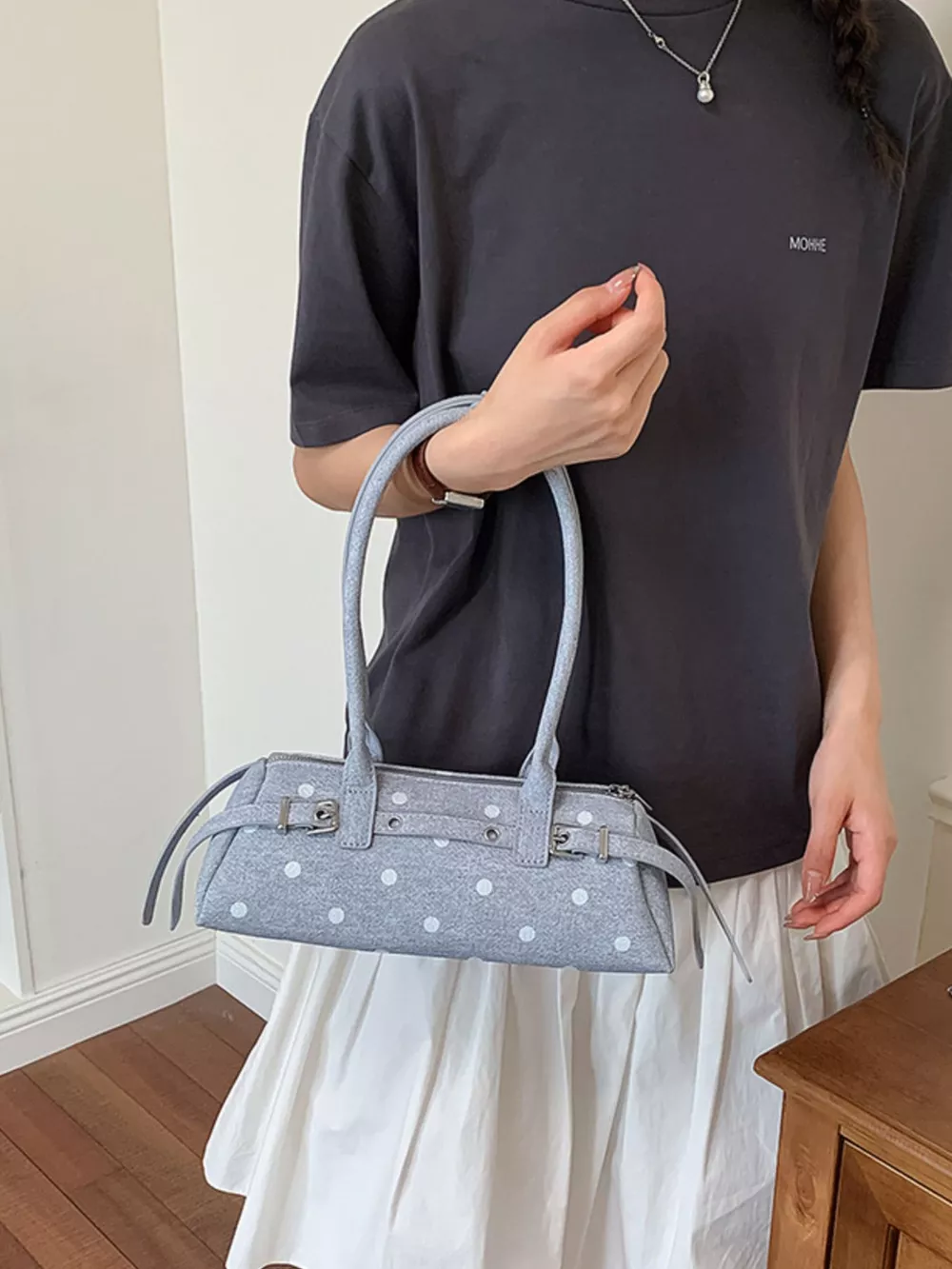 Polka Dot Shoulder Bag, image 2