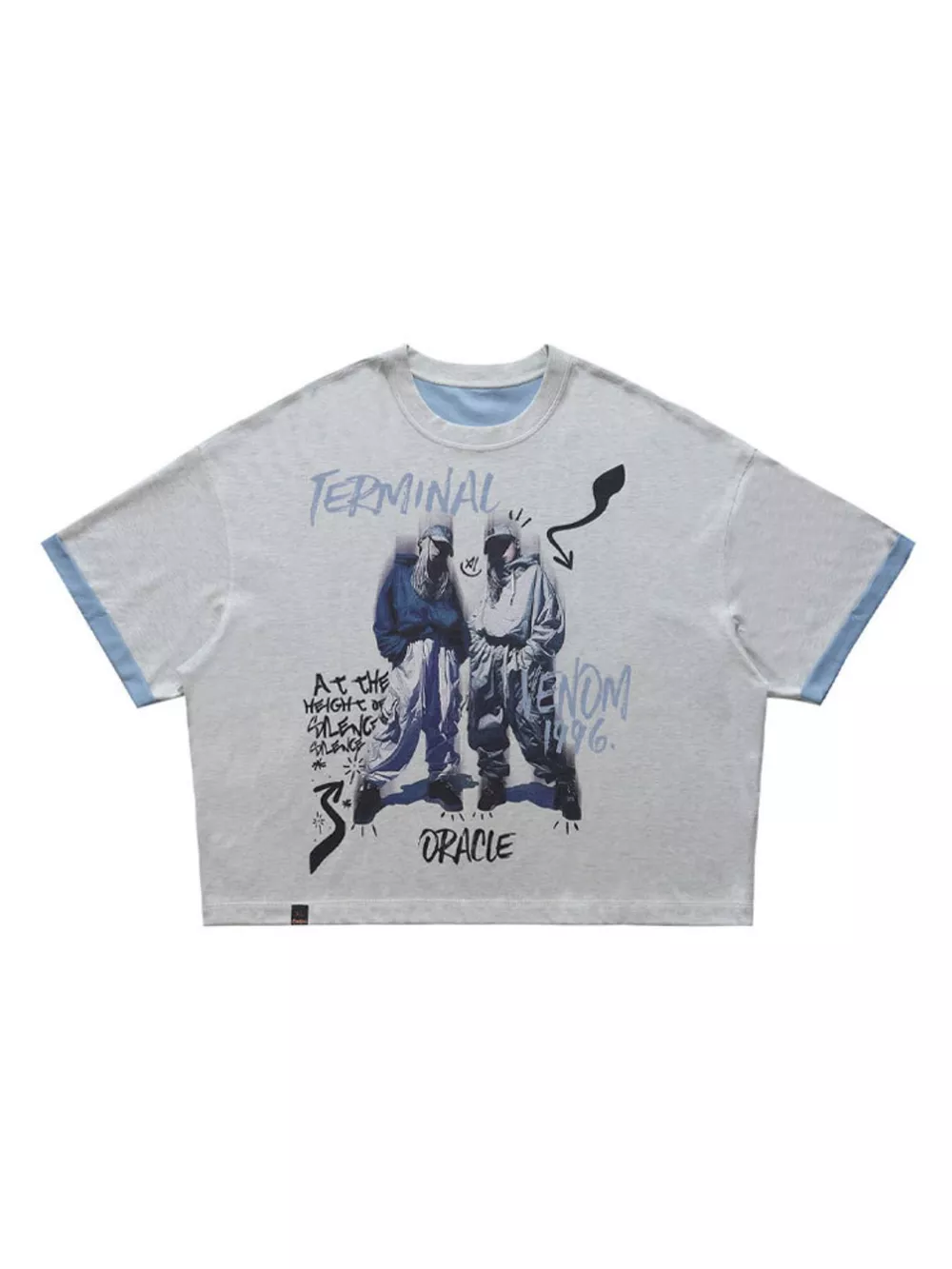 Men's Oversized Graphic Streetwear T-Shirt, image 3