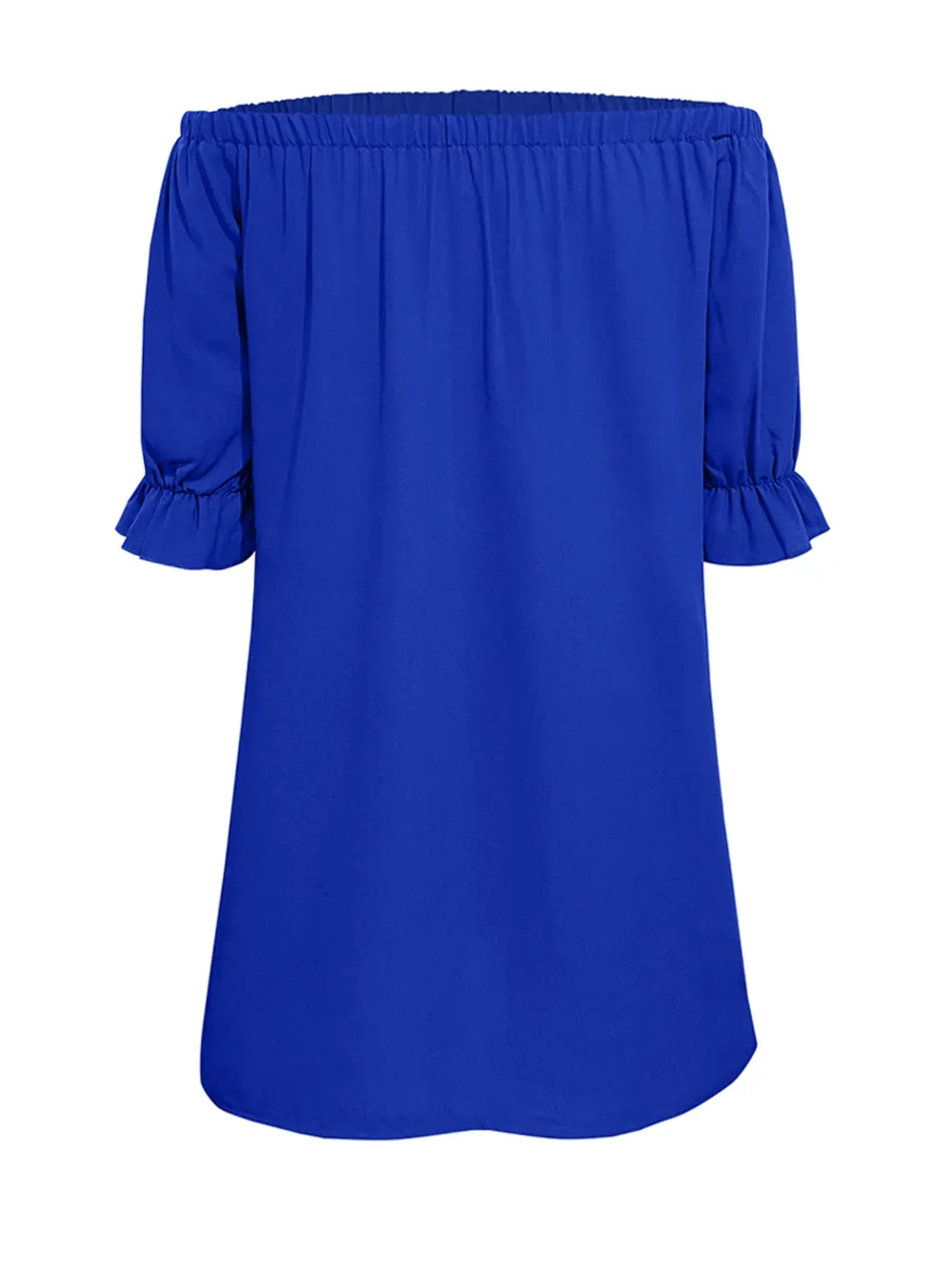 Off Shoulder Button Down Mini Shirt Dress, image 4