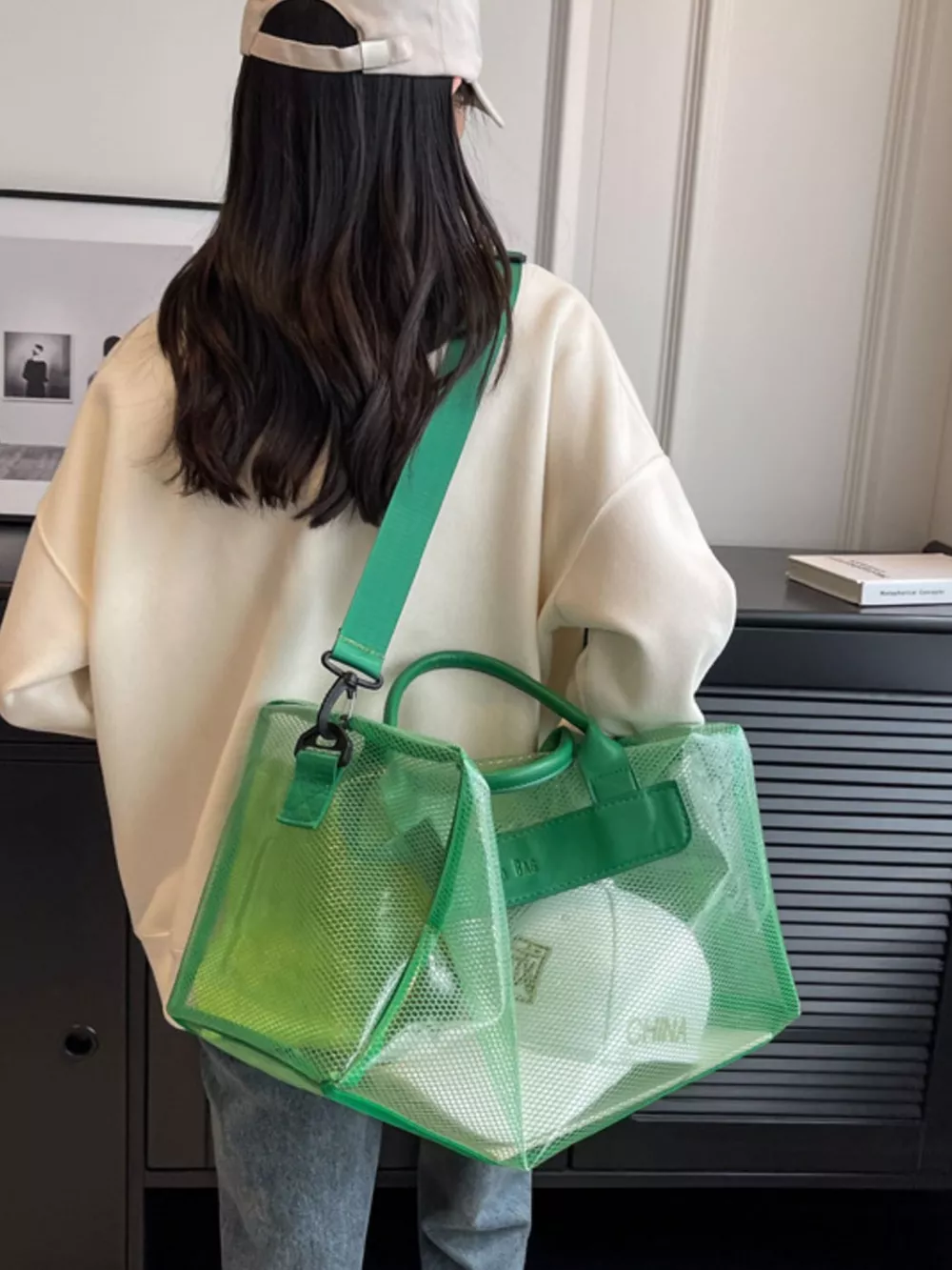 Transparent PVC Travel Bag, image 2