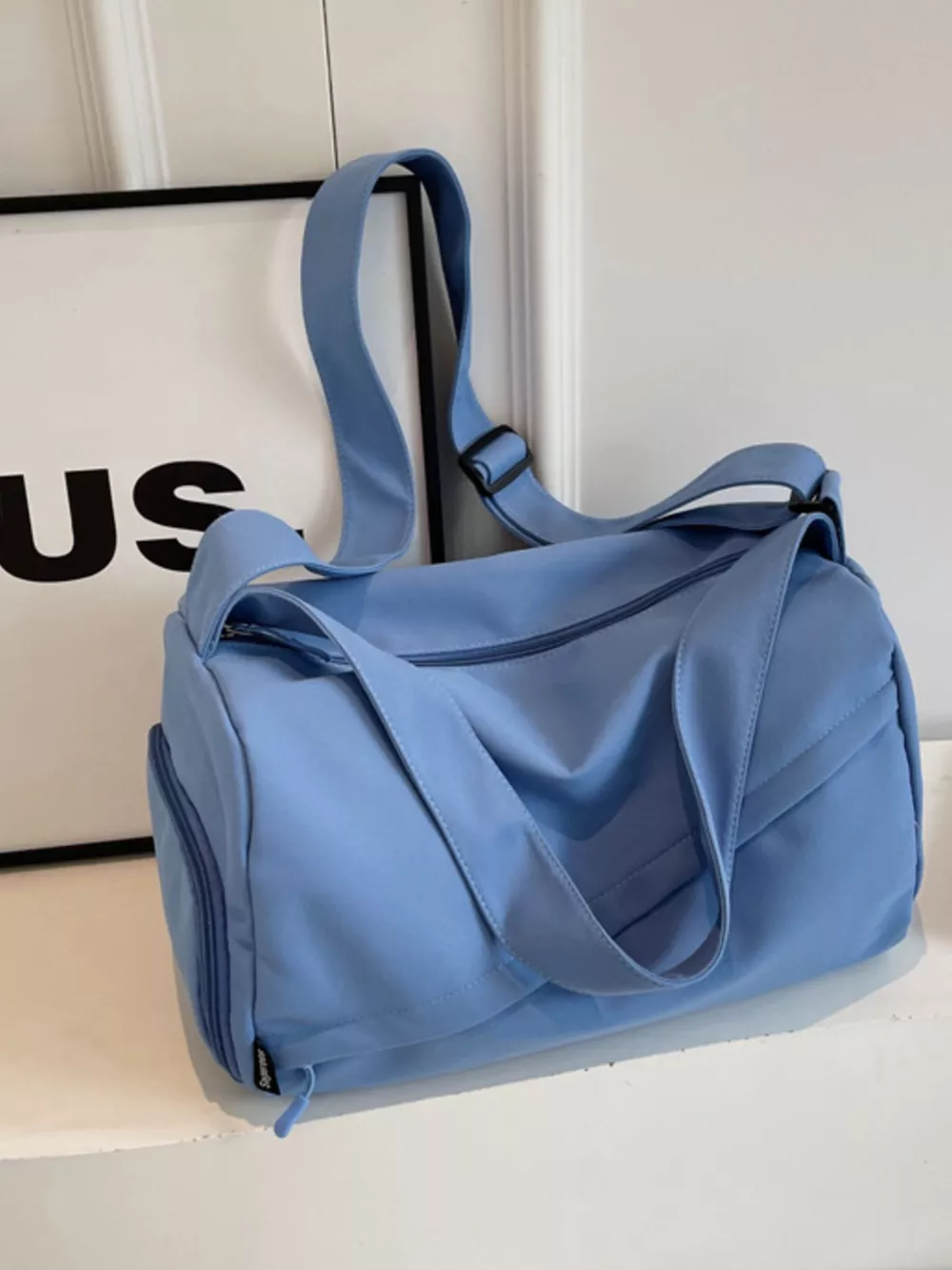 Lightweight Travel Duffel Bag with Shoulder Strap