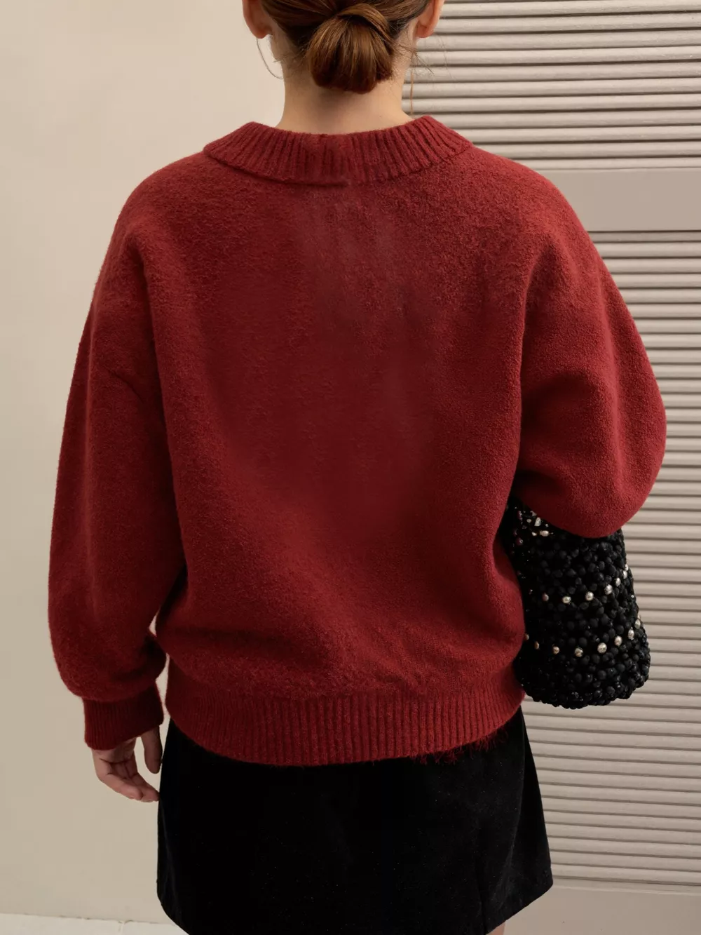 Lace Bowknot Knit Cardigan, image 9