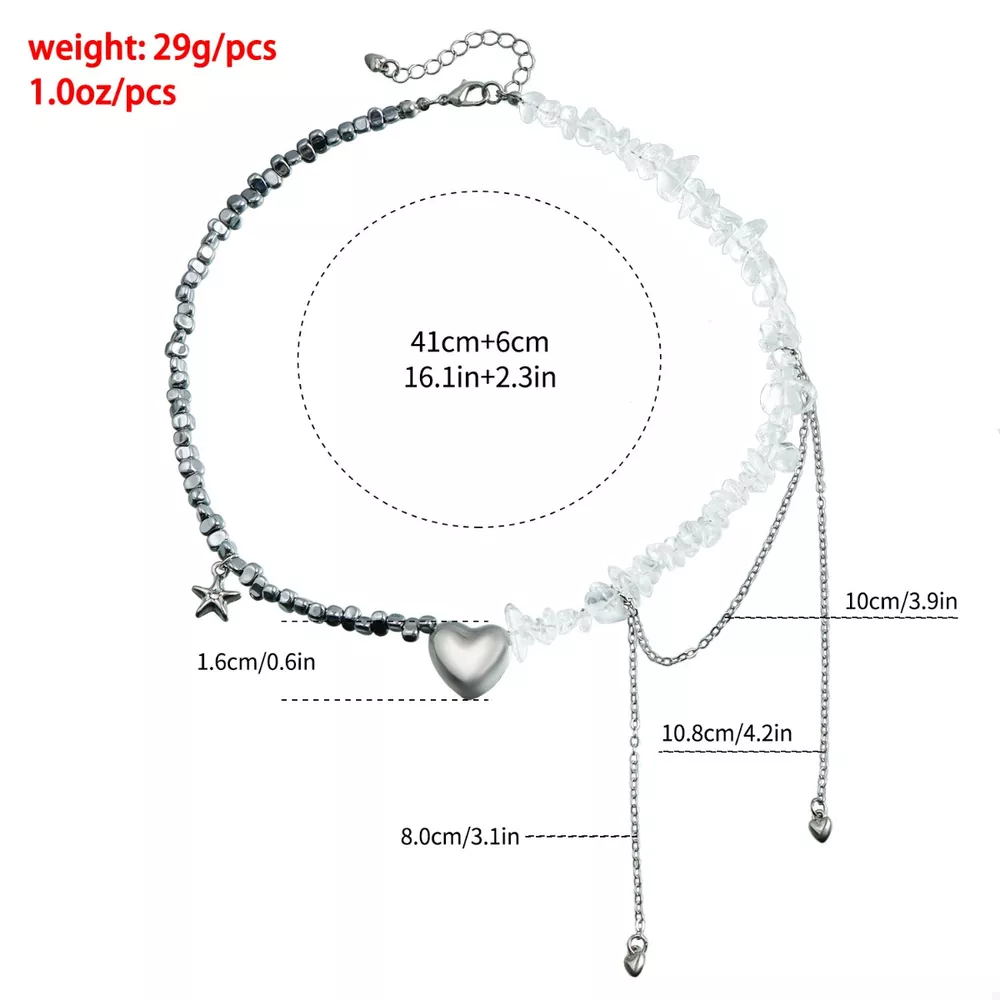 Silver-Plated Minimalist Heart Necklace, image 10