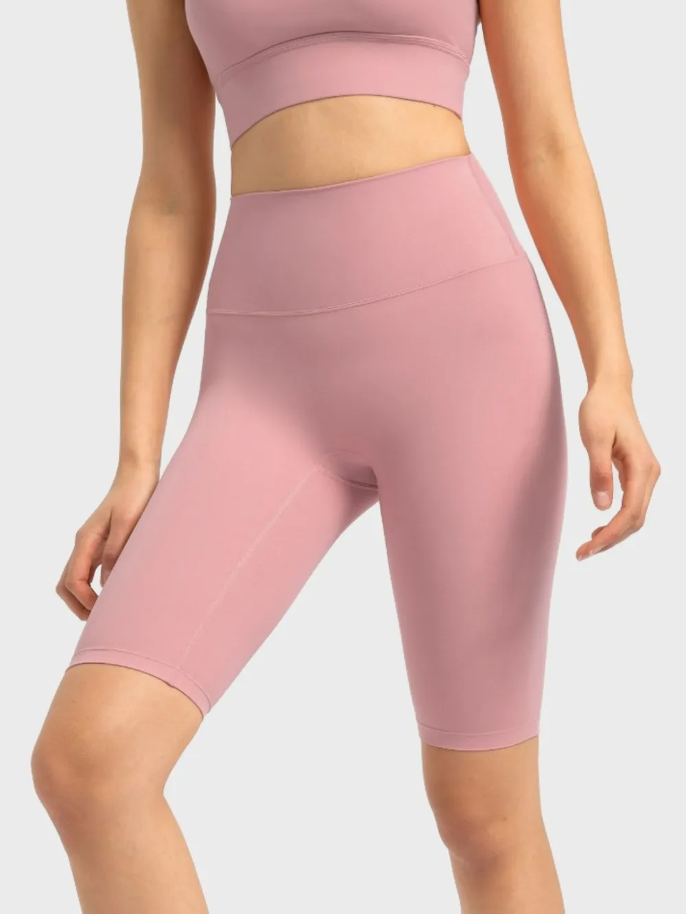 High Rise Wide Waistband Active Shorts, image 18