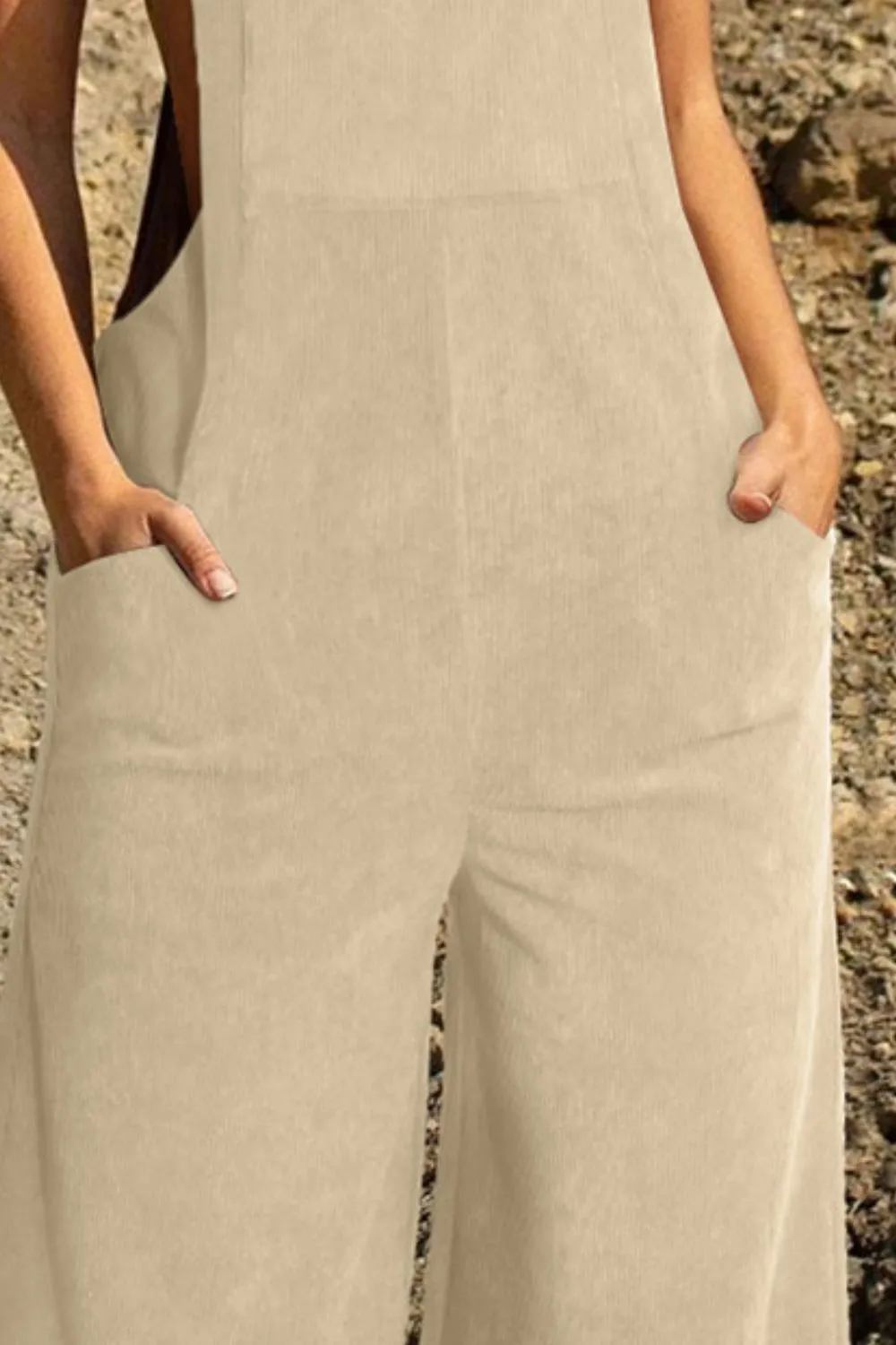 Pocketed Wide Leg Overall, image 15