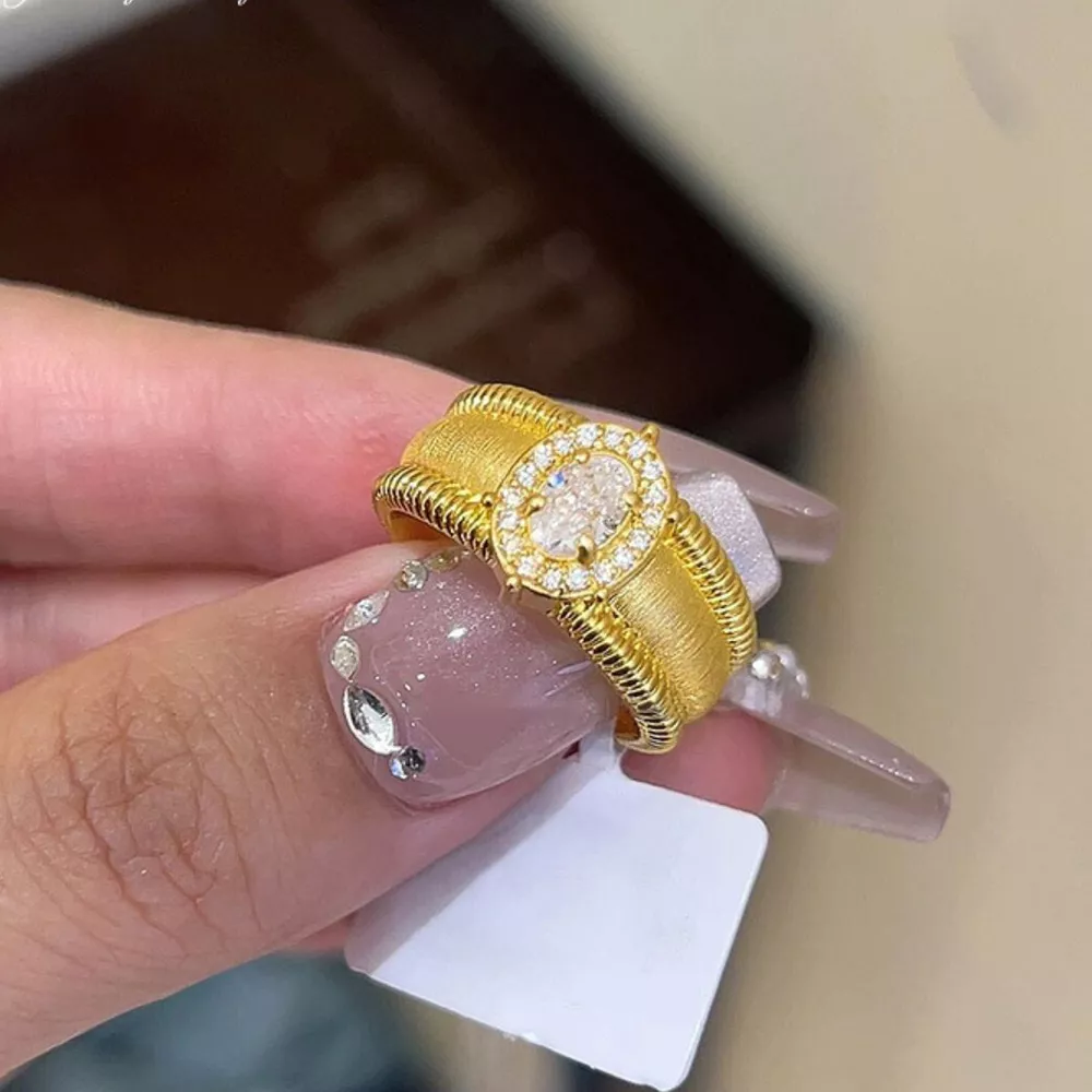 18K Gold-Plated 925 Sterling Silver Ring, image 4