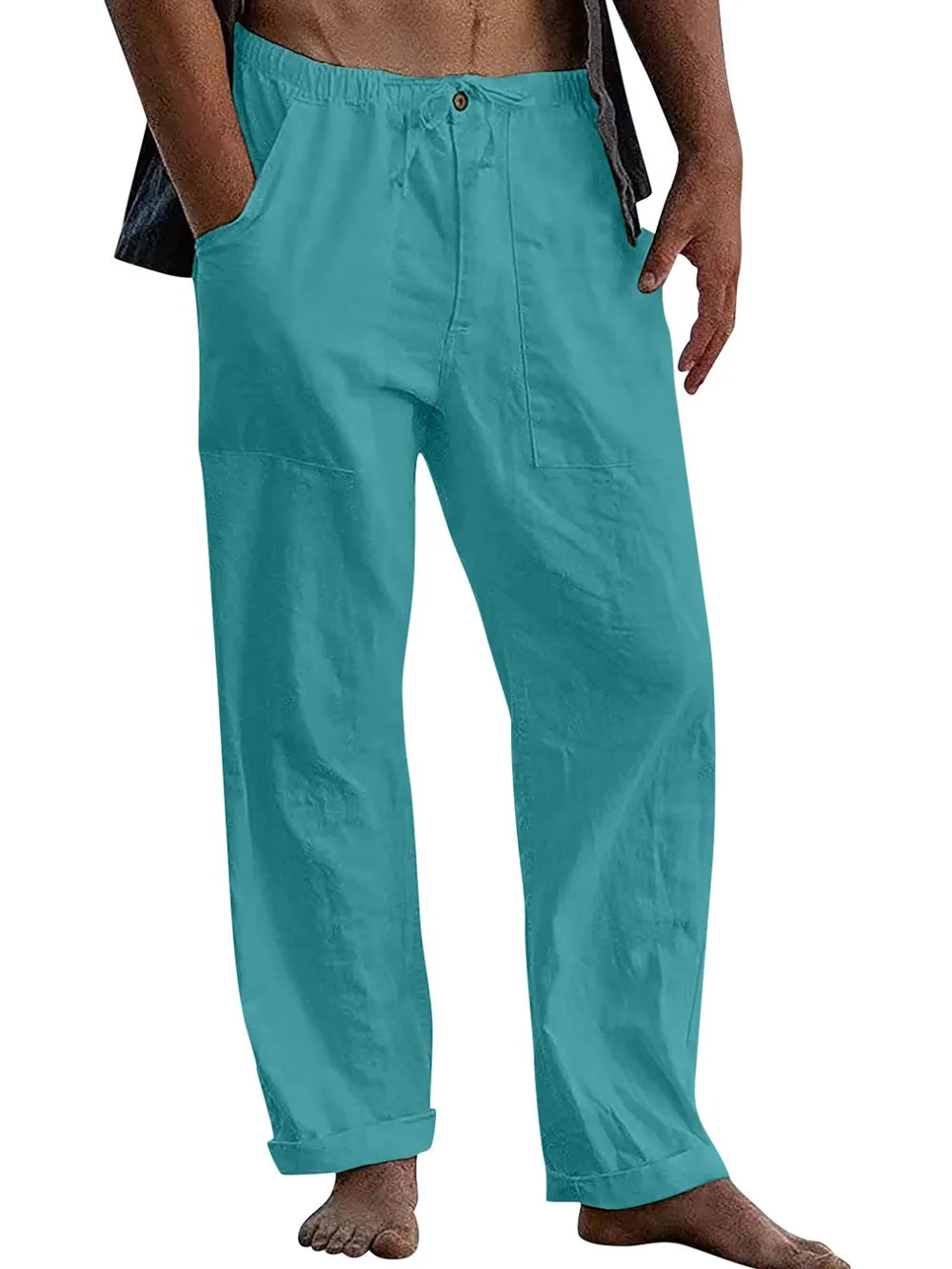 Men's Full Size Loose Fit Pants Plus Size, image 7