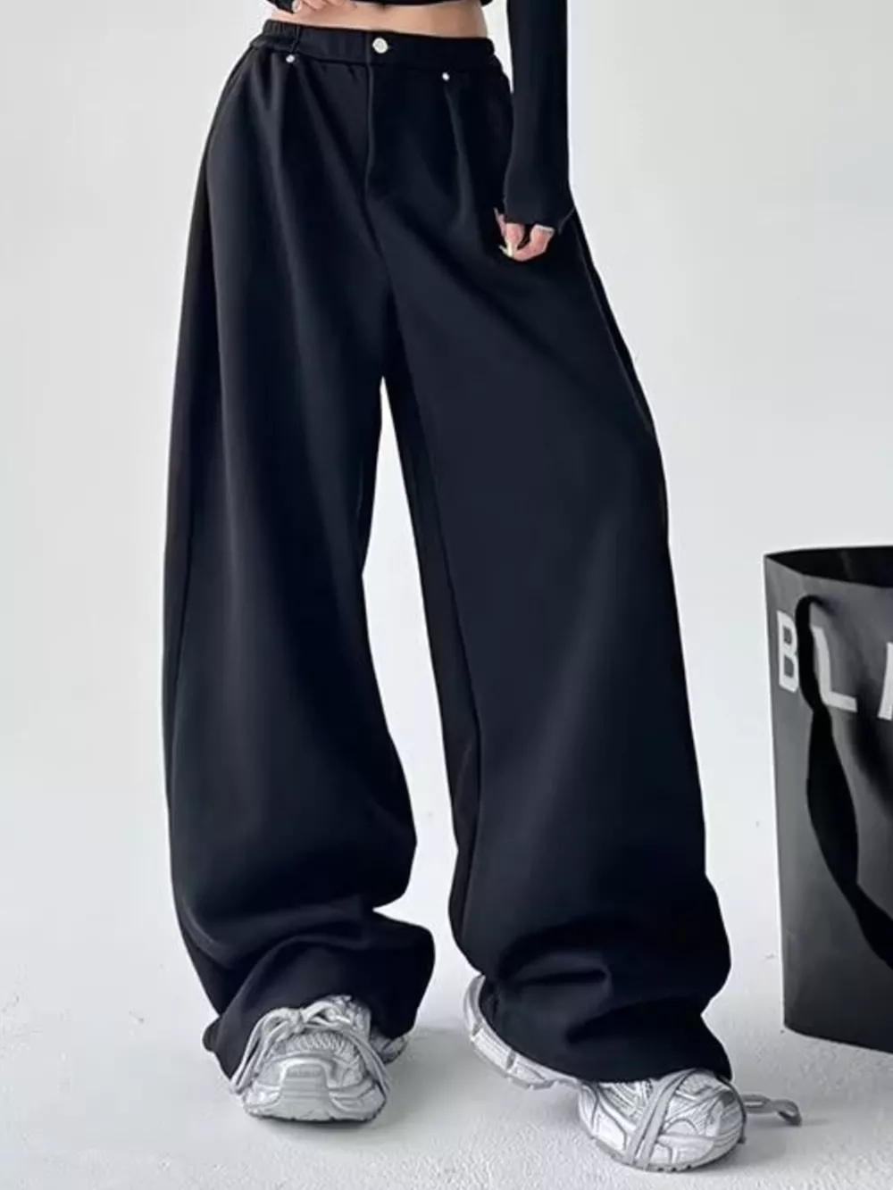 Men's Casual Wide Leg Pants