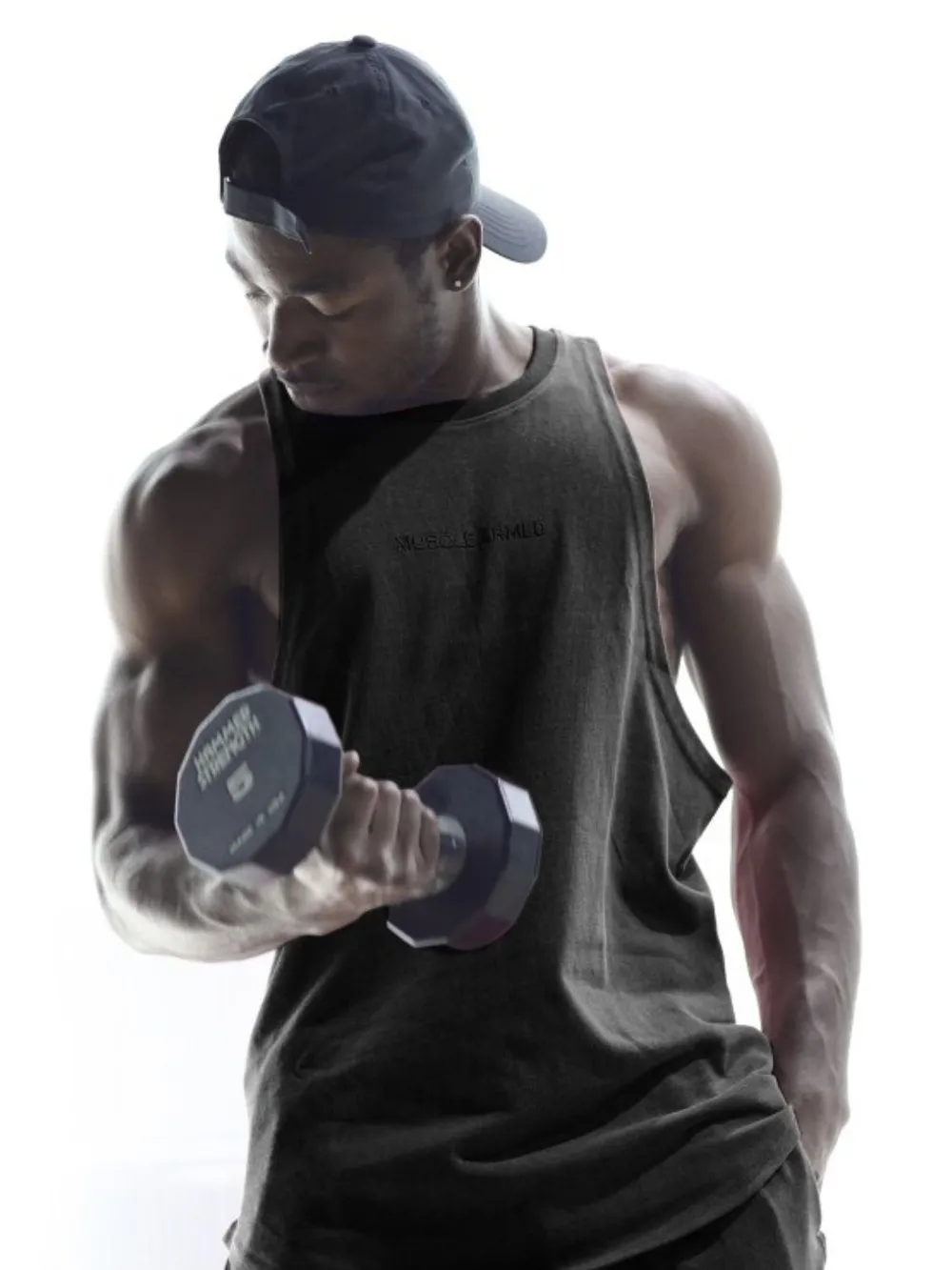 Men's Plus Size Round Neck Tank, image 5