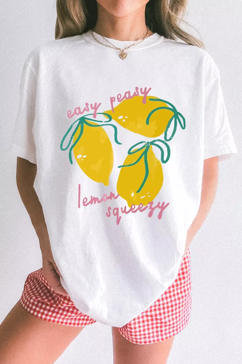 Easy Peasy Lemon Squeezy Graphic Tee, image 3