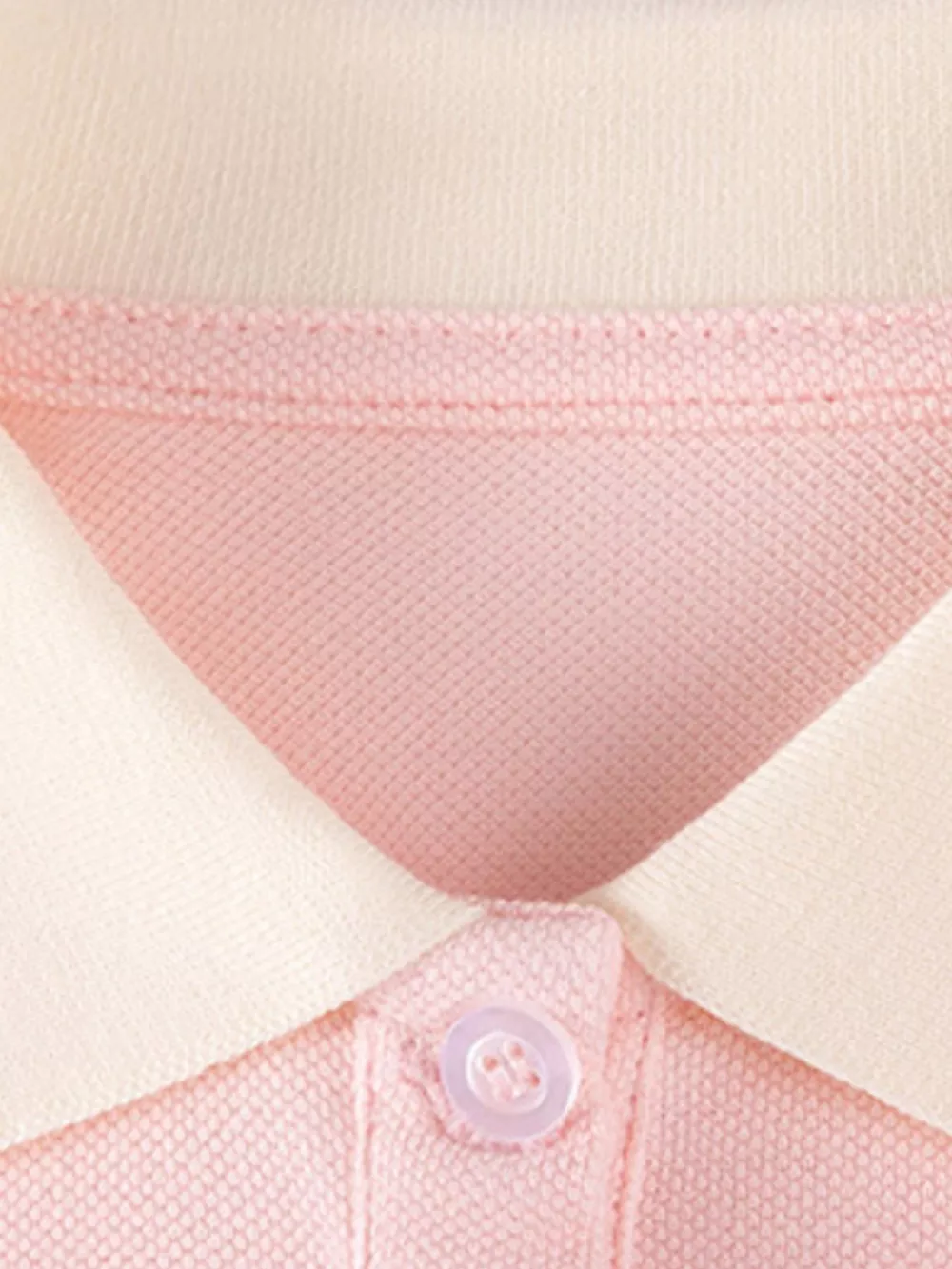 Children's Pleated Polo Collar Long Sleeve Dress, image 3