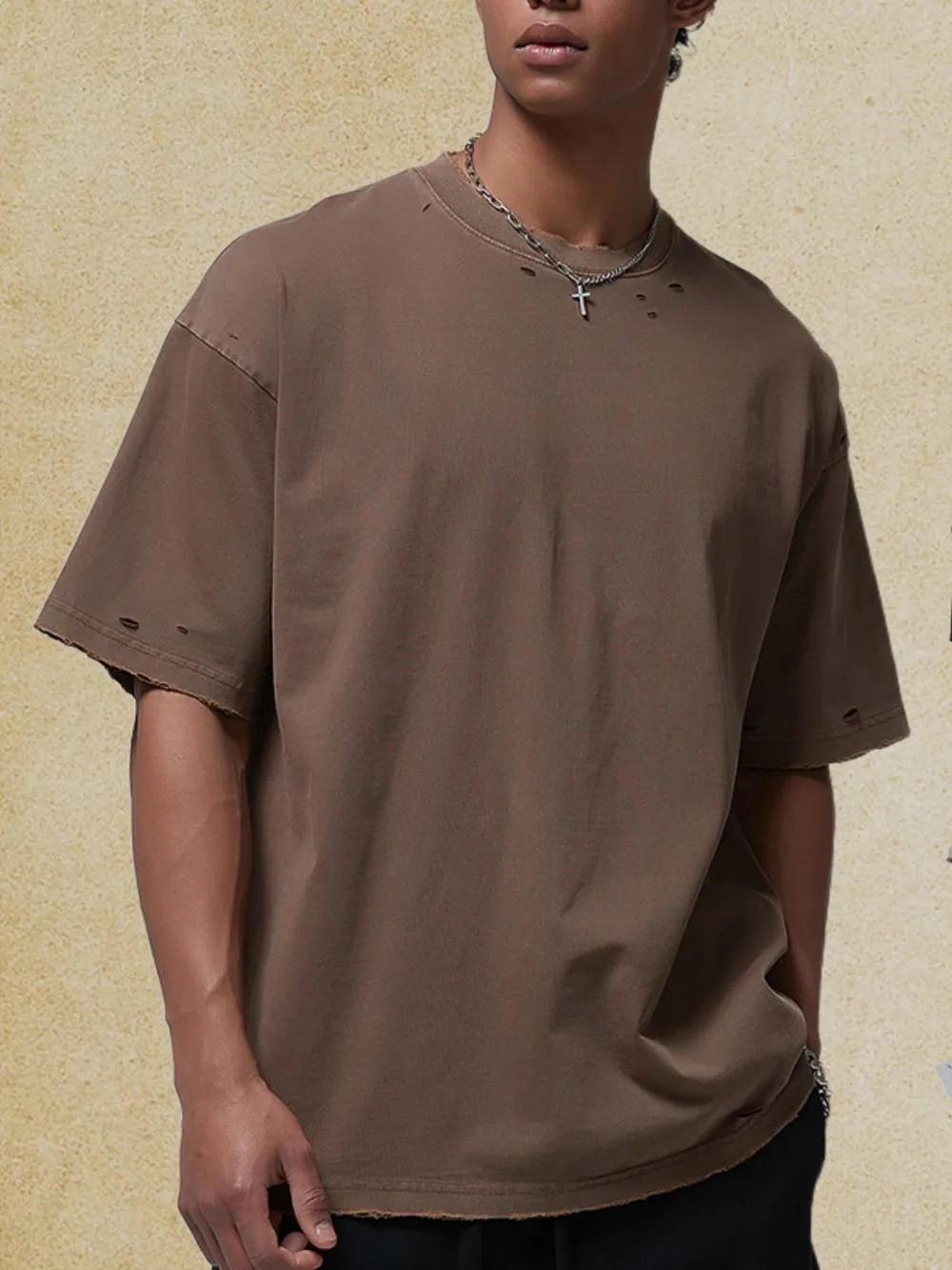 Men's Round Neck Half Sleeve T-Shirt