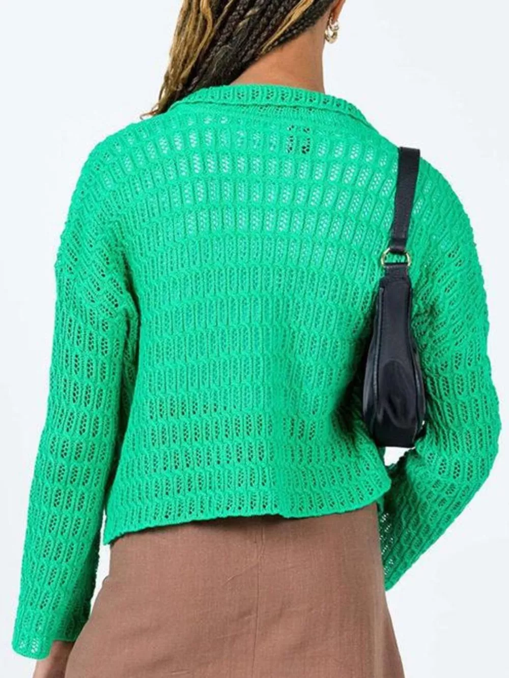 Knit Button-Down Cardigan, image 14