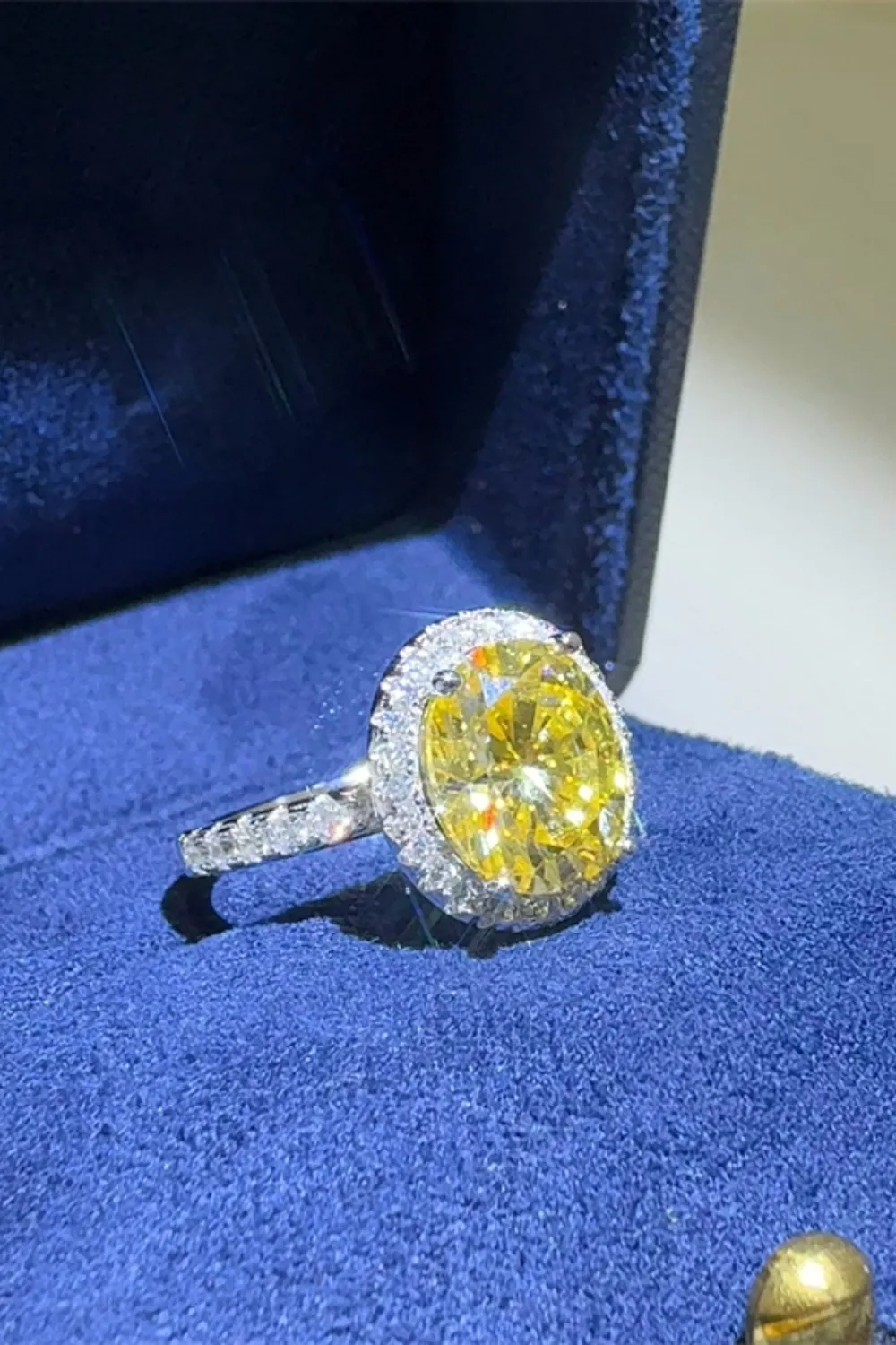 3 Carat Moissanite 925 Sterling Silver Ring, image 5