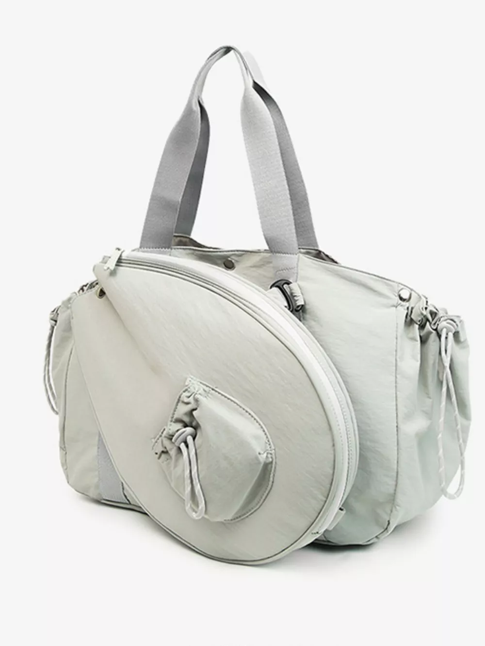 Sporty Duffel Bag with Integrated Racket Holder, image 10