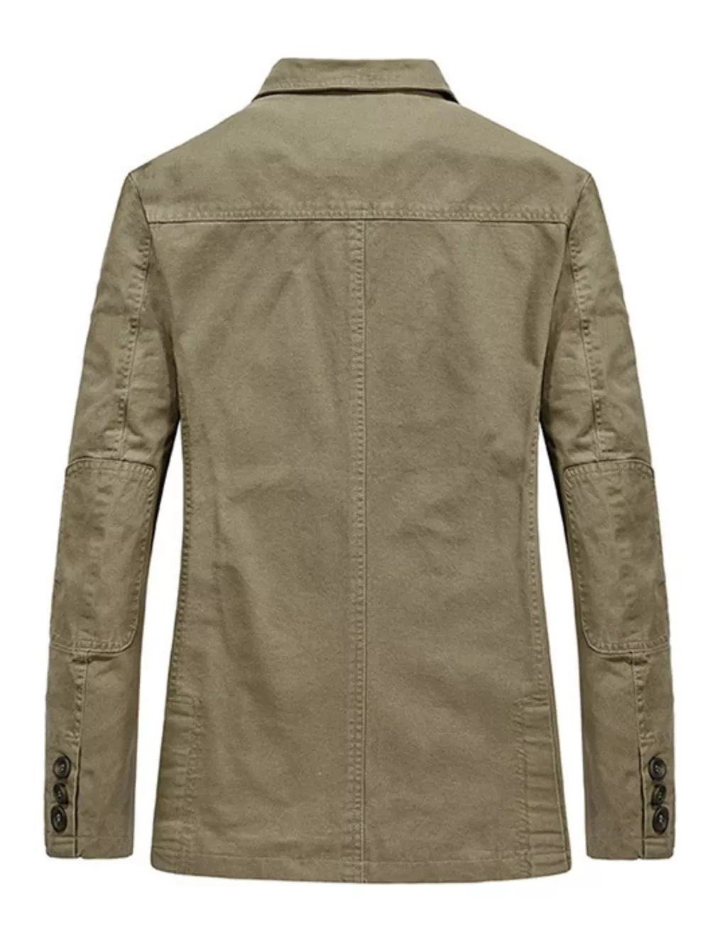 Men's Plus Size Casual Button Up Slim Fit Blazer, image 5