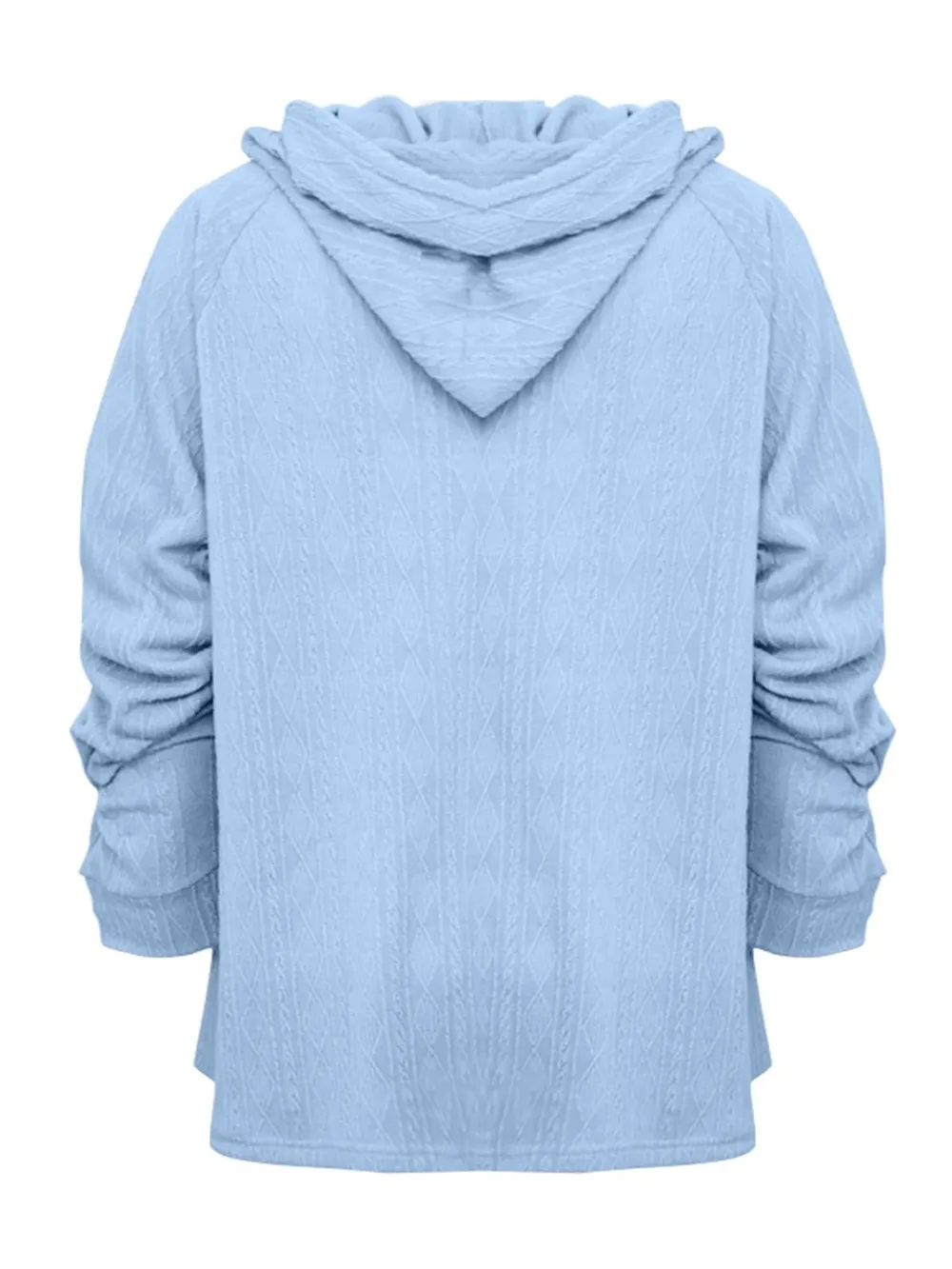 Full Size Drawstring Long Sleeve Hoodie, image 18