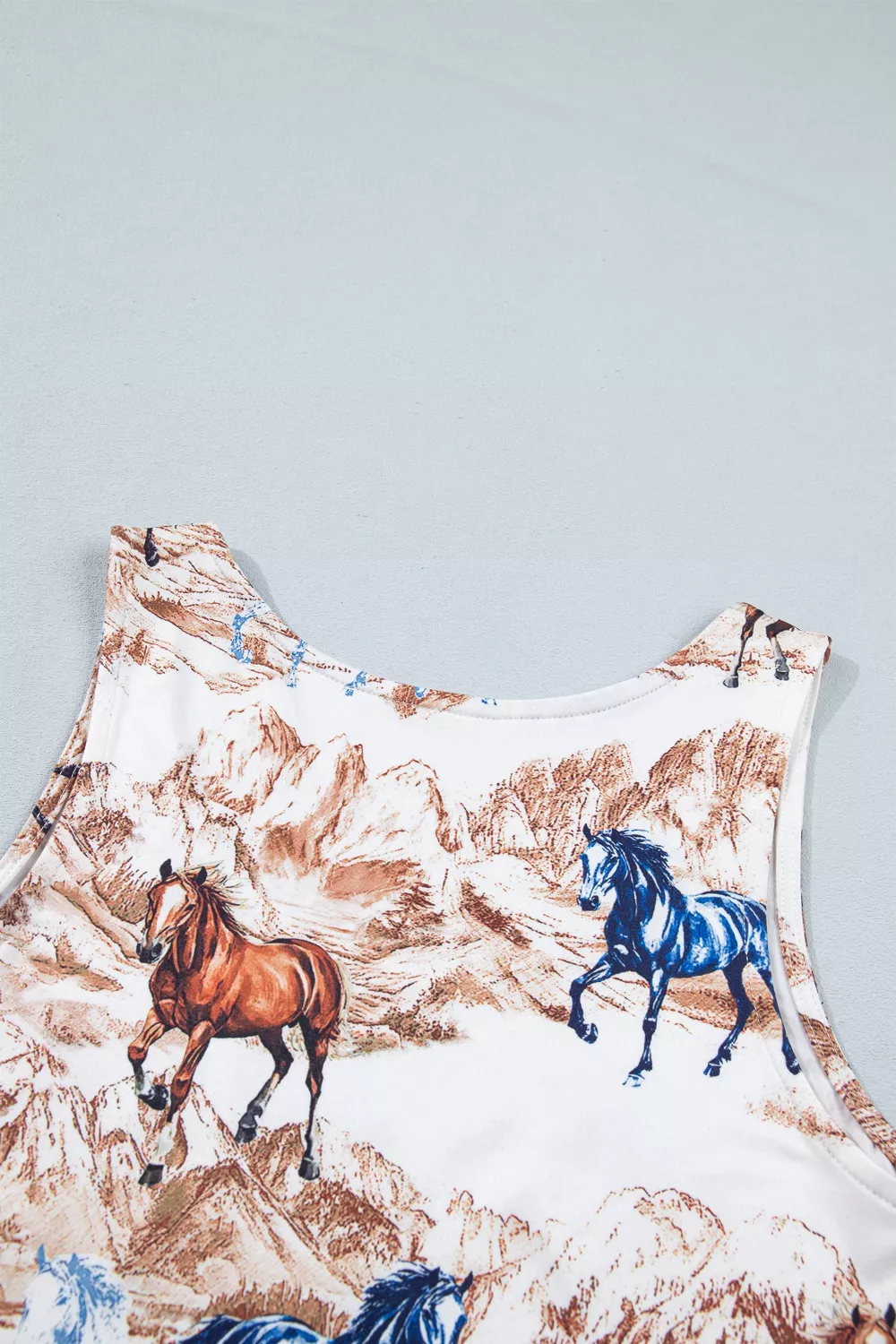Horse Hat Western Slim Tank Top, image 6