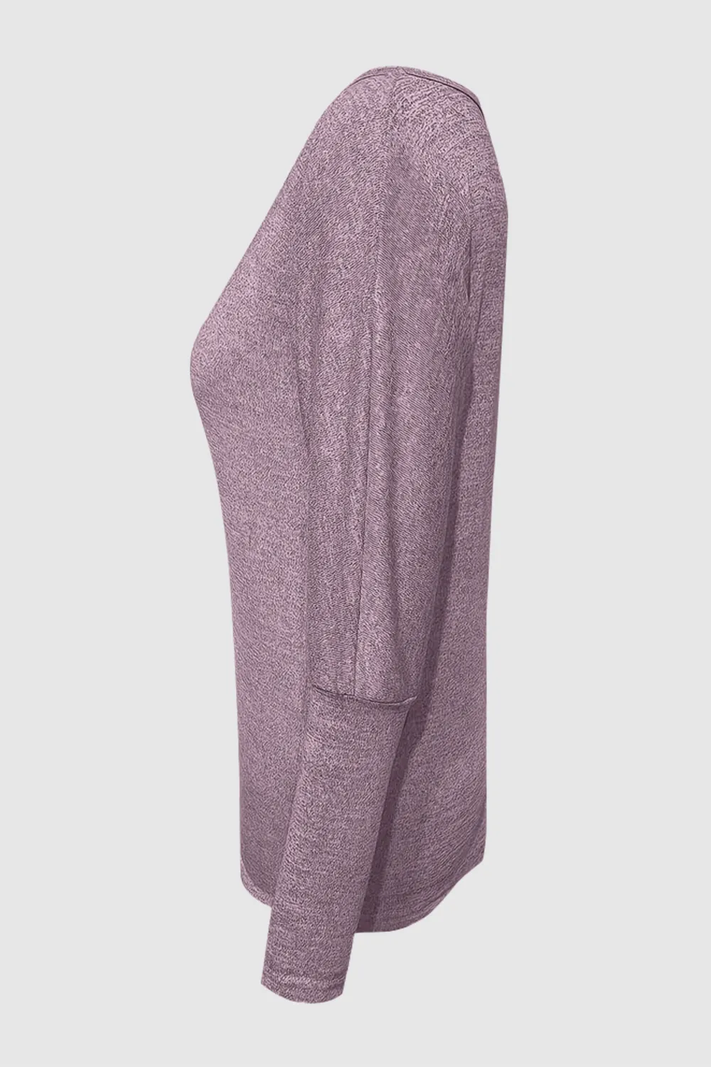 Cutout Round Neck Long Sleeve T-Shirt, image 9