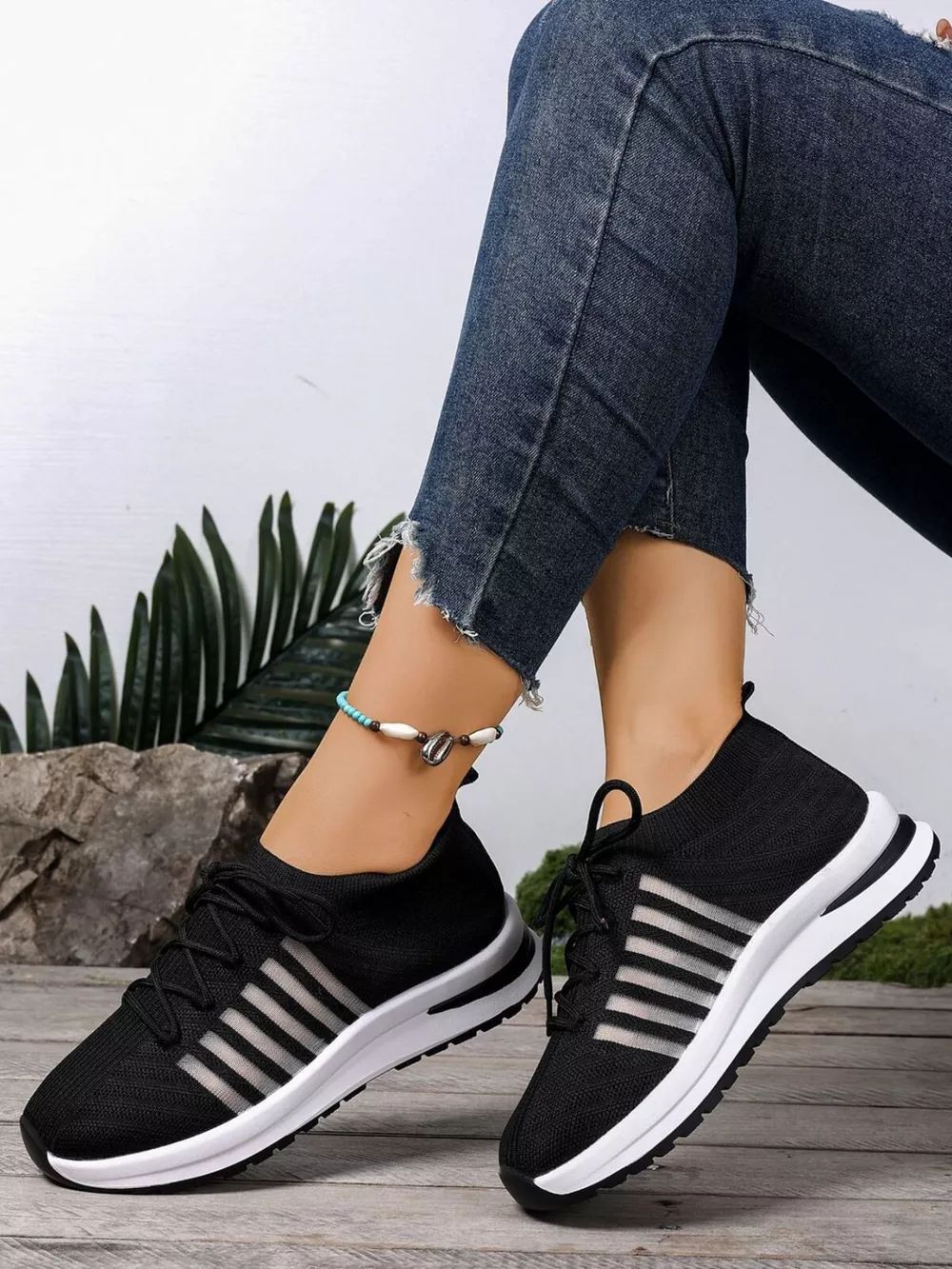 Round Toe Lace Up Athletic, image 7