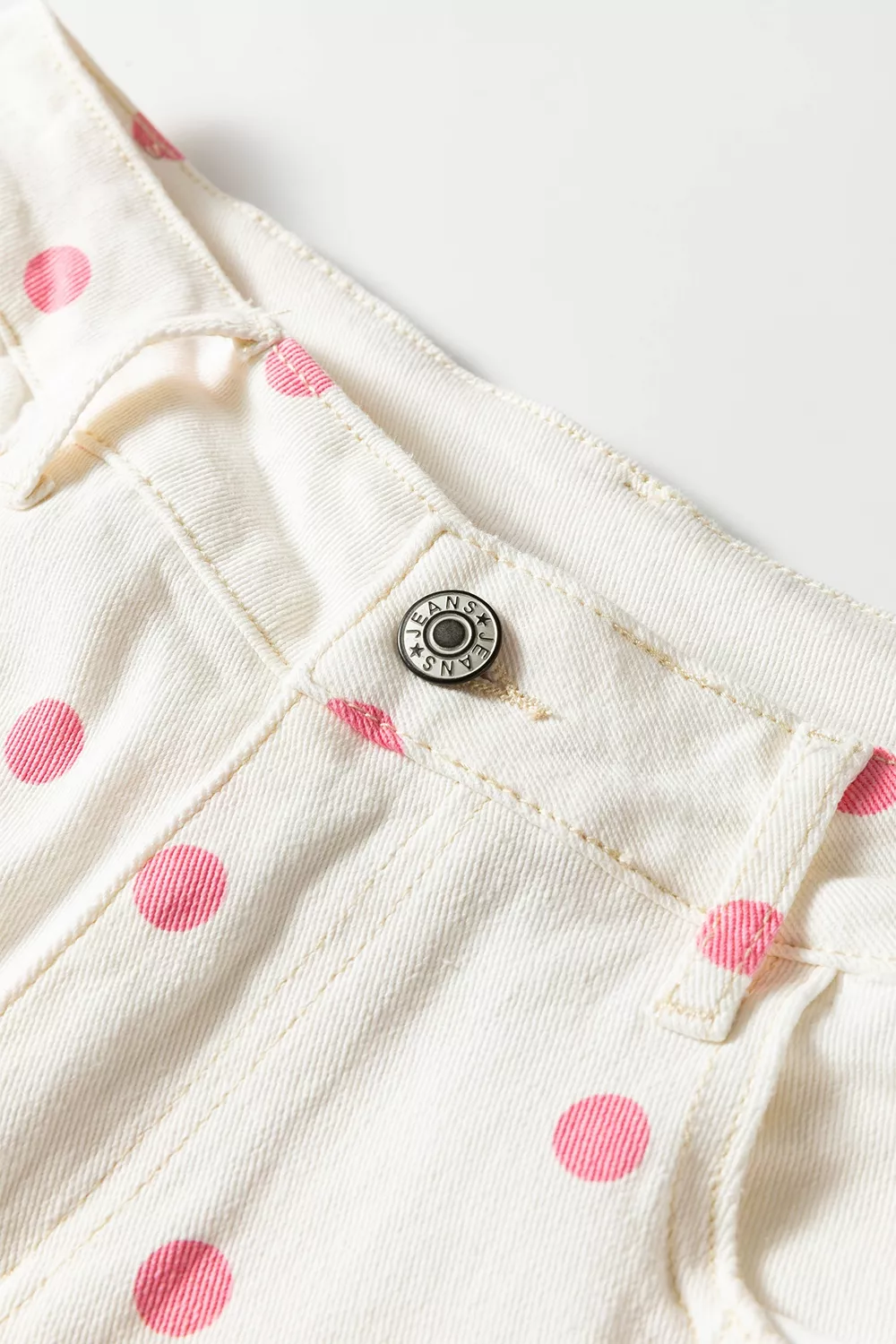Polka Dot Wide-Leg Jeans, image 10