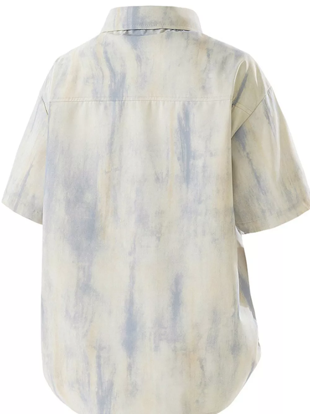 Men's Plus Size Snap Down Short Sleeve Shirt, image 2