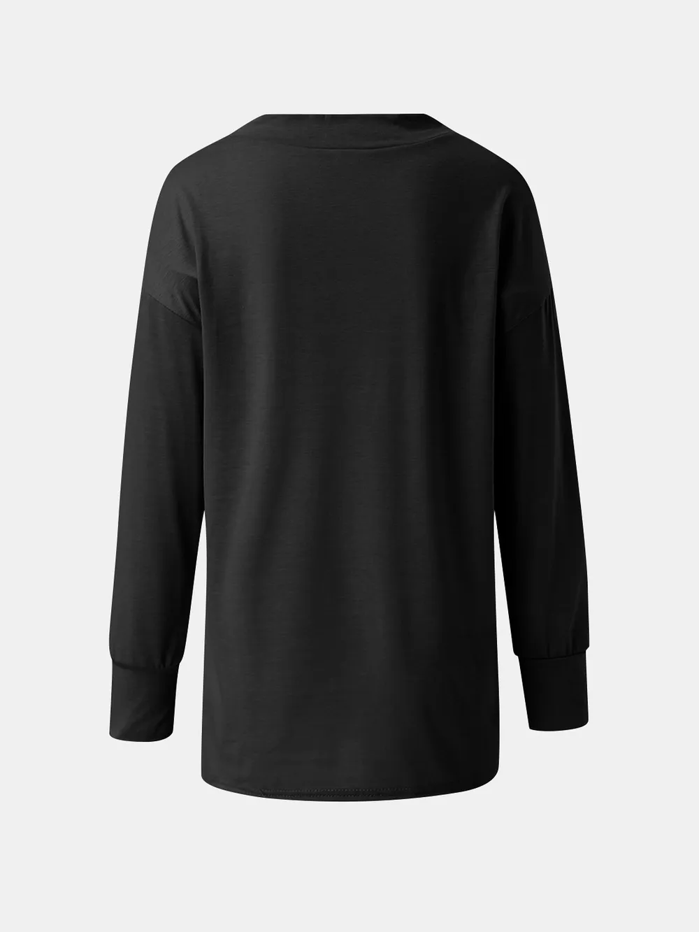 Full Size V-Neck Long Sleeve T-Shirt, image 14
