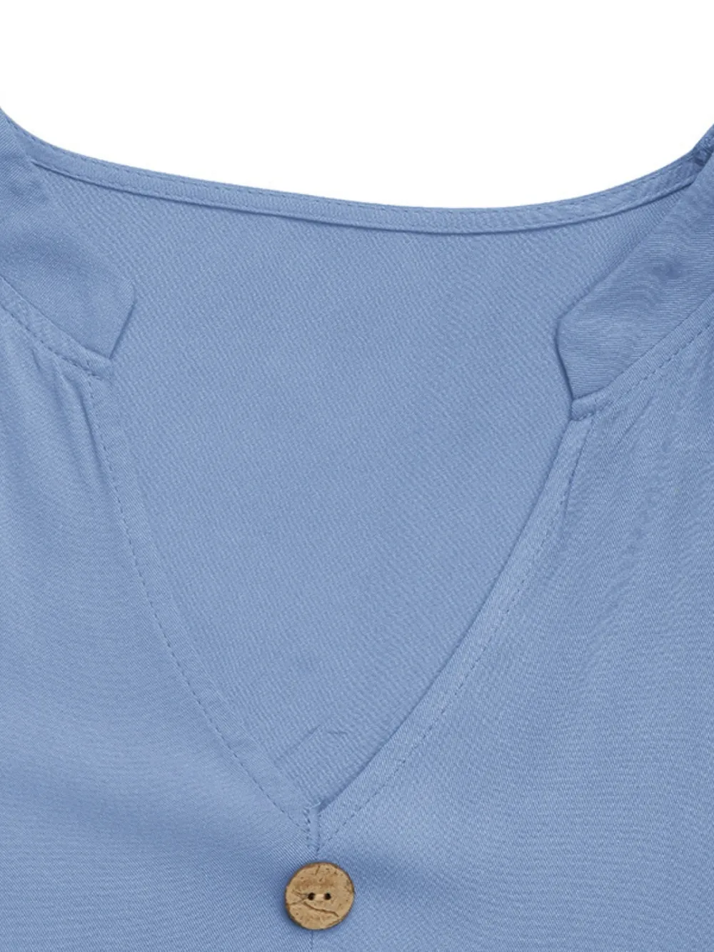 Notched Short Sleeve Tiered Midi Dress, image 8