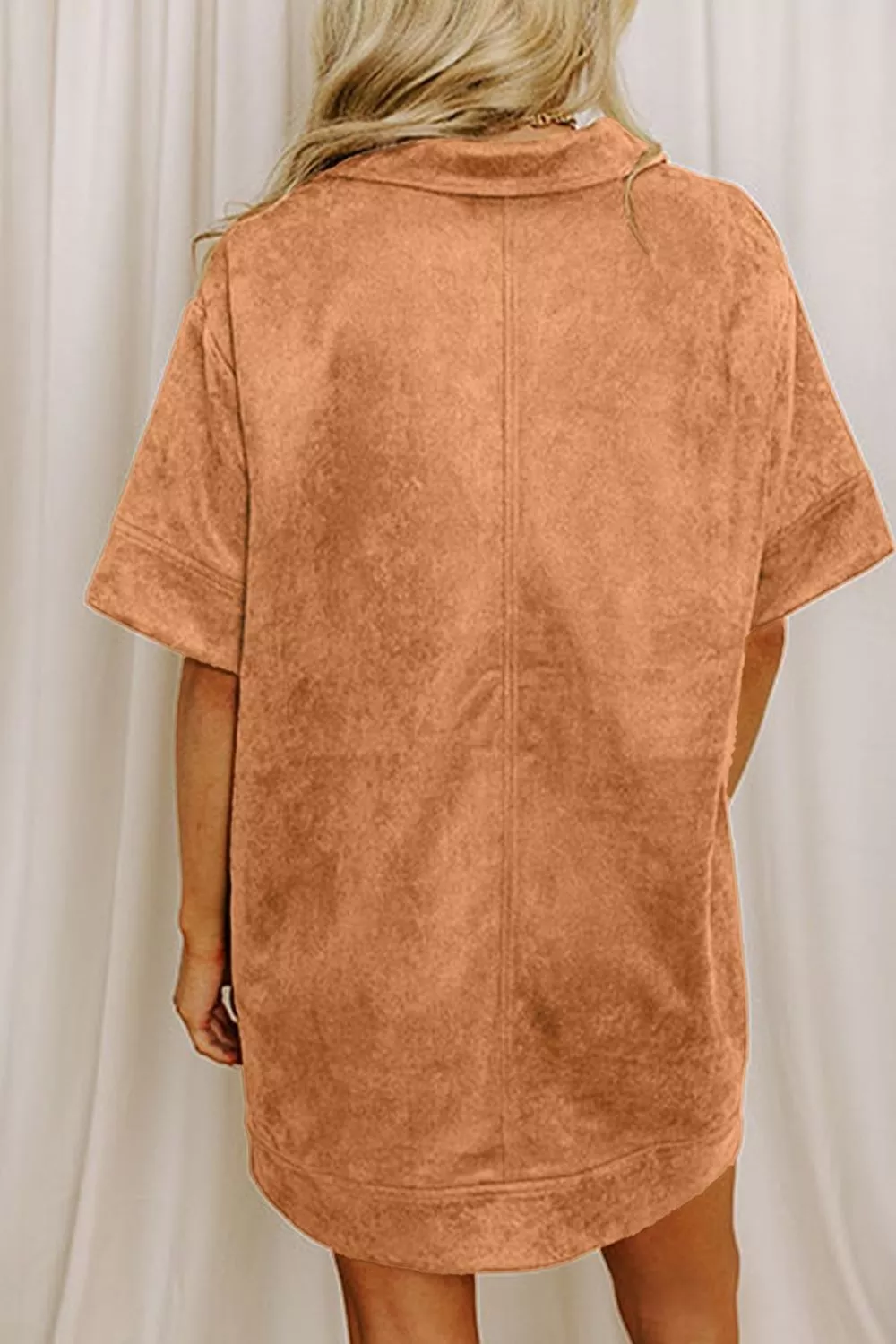 Johnny Collar Half Sleeve Dress, image 3