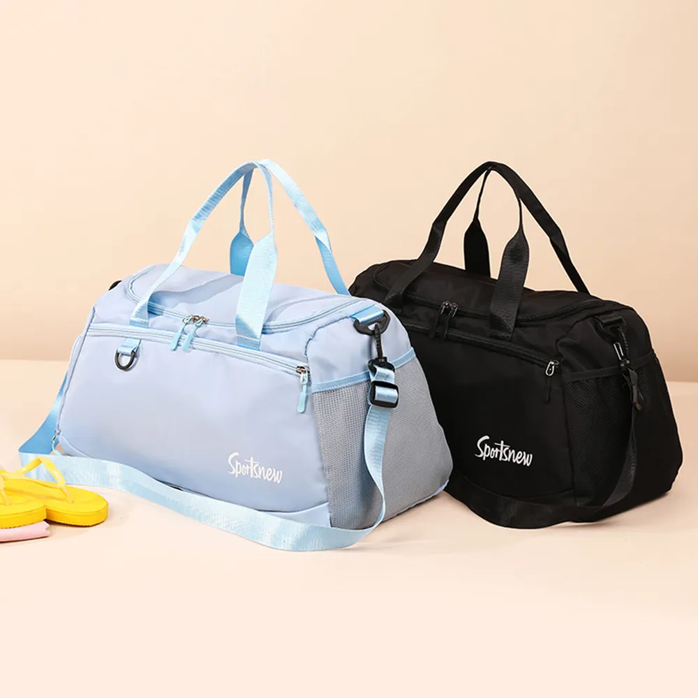 Multi Pockets Nylon Travel Bag, image 4